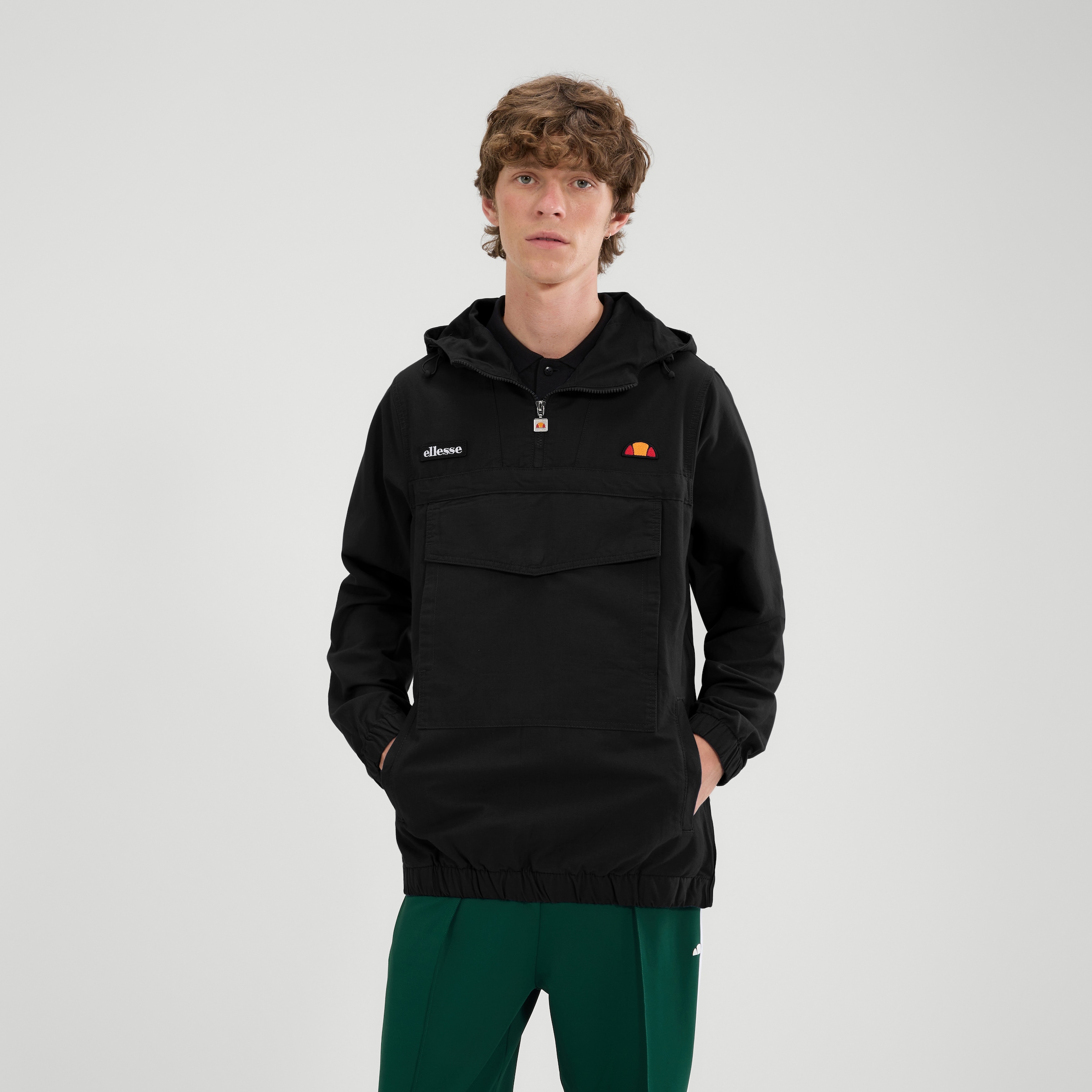 Ellesse Windbreaker aus Baumwolle, leichtes Material günstig online kaufen