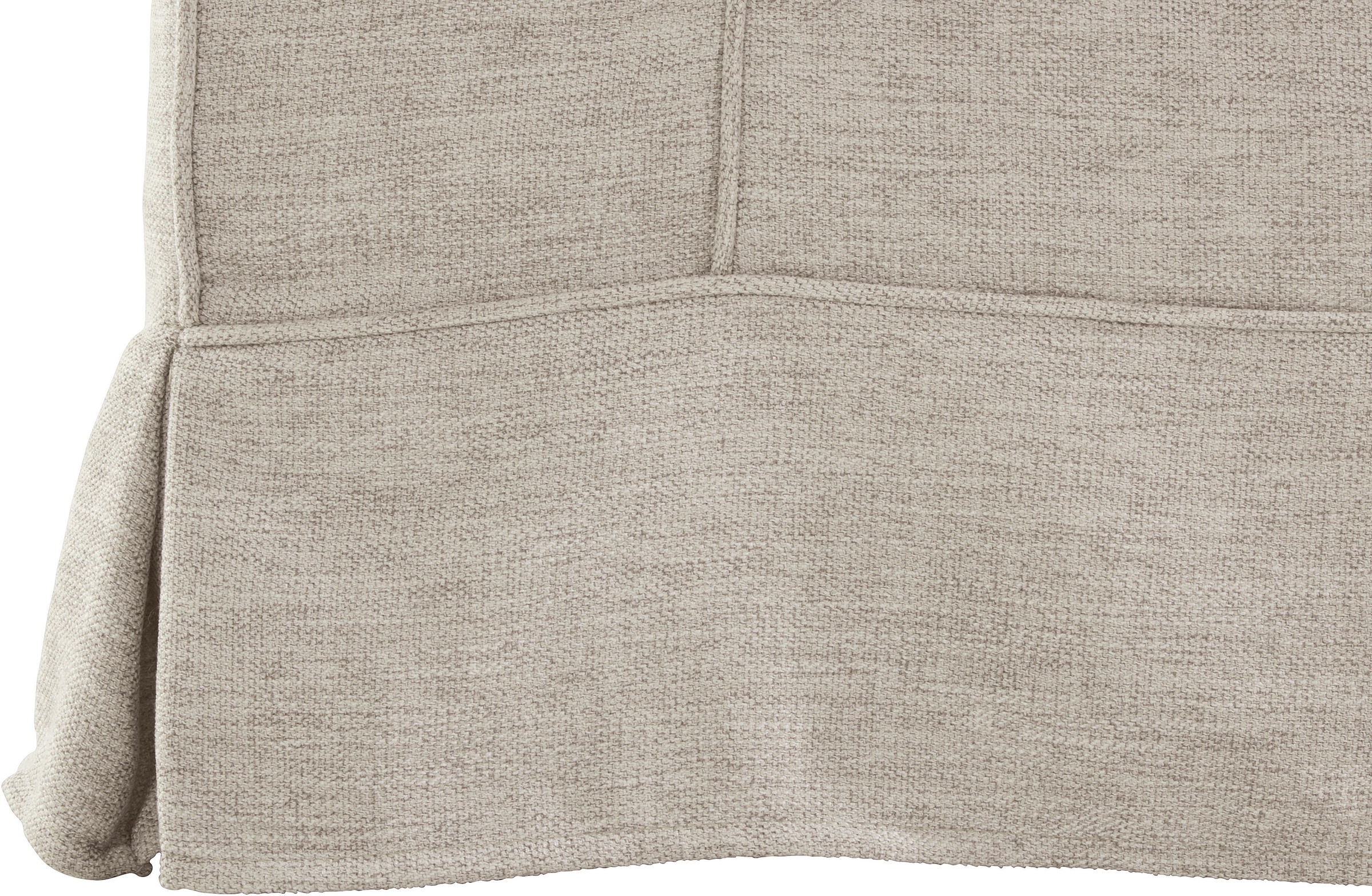 2-Sitzer HOME AFFAIRE "Shadmoor", beige, B:188cm H:102cm T:92cm, 100% Polyester, Sofas, Hussenoptik, in uni oder mit Blumendruck 6