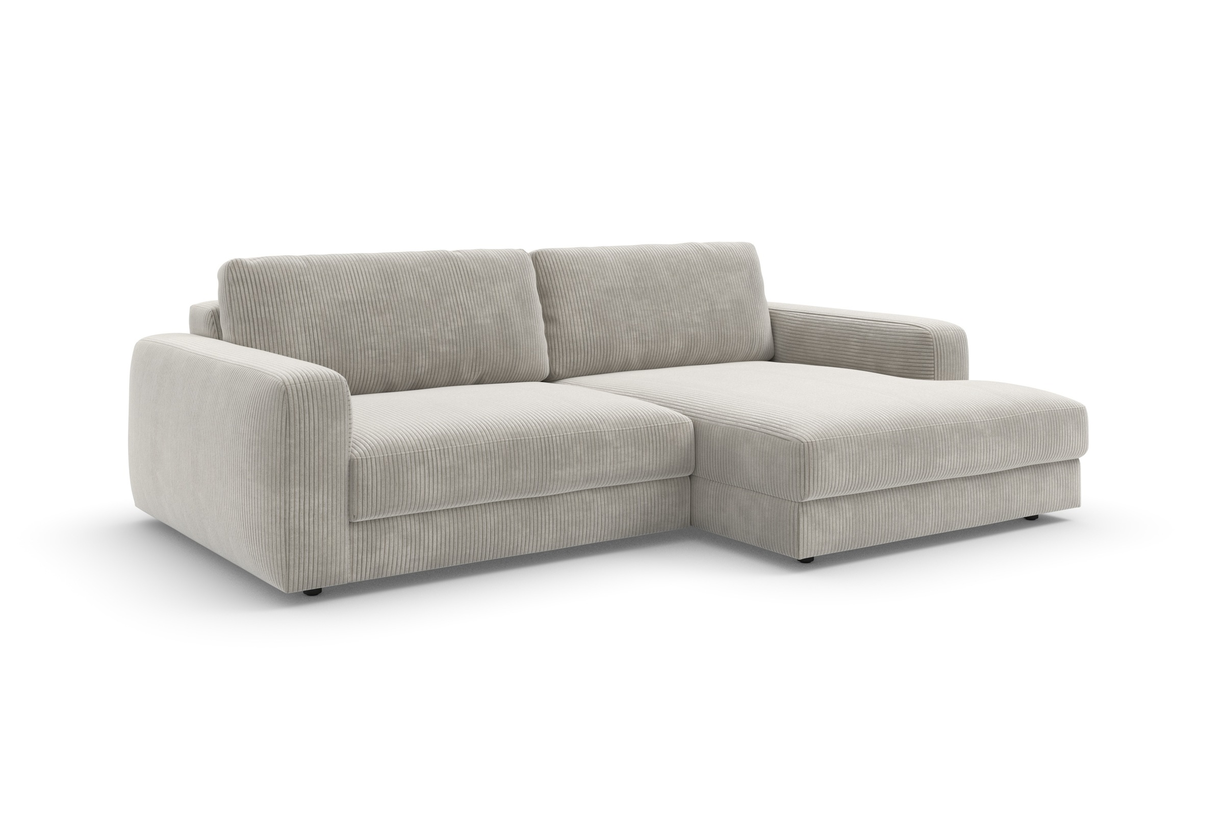 TRENDMANUFAKTUR Ecksofa »Bourbon«, (2 St.), mit extra hohem Sitzkomfort, auch in Cord erhältlich