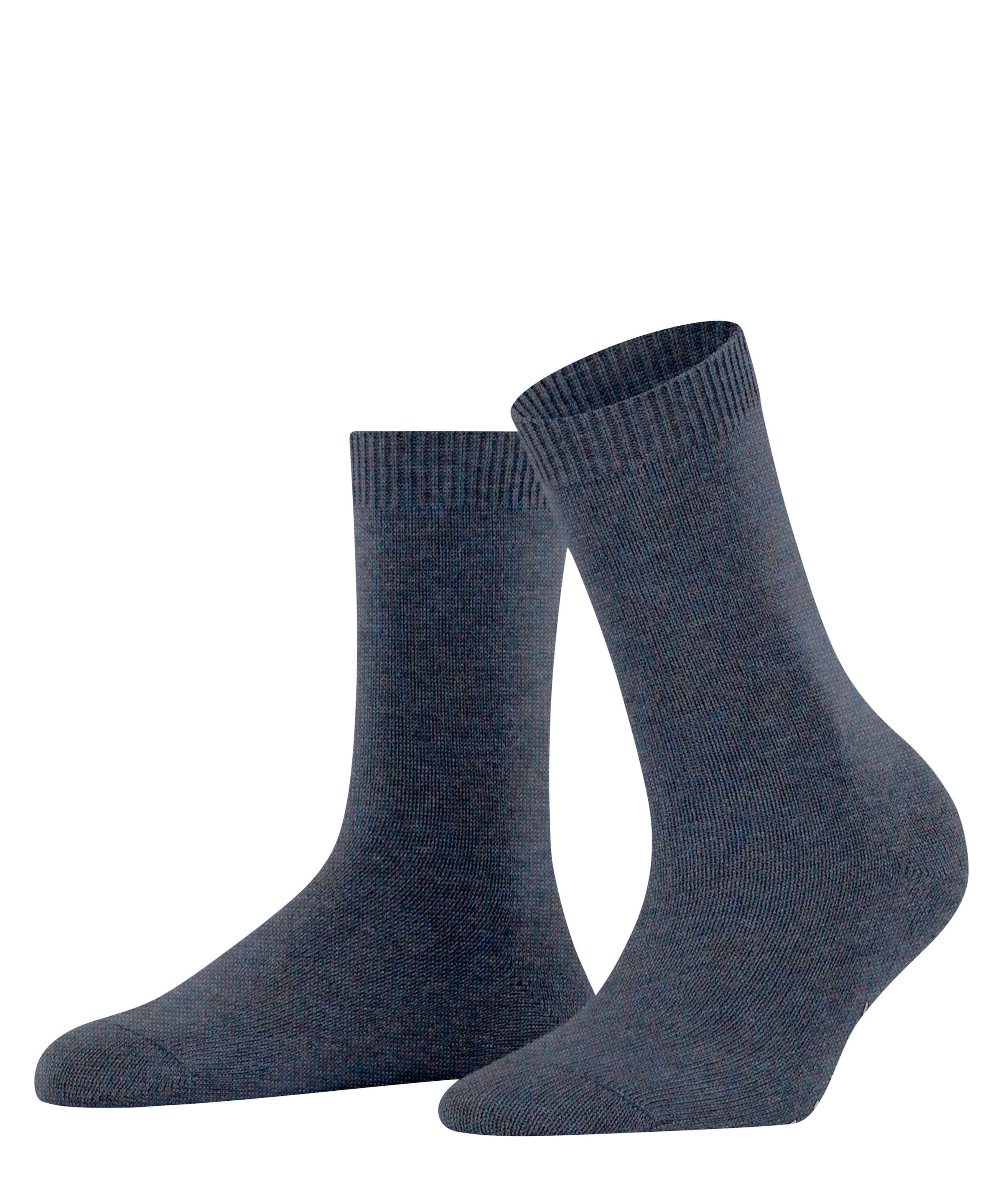 FALKE Socken "Cosy Wool" aus Wolle, Kaschmir, Viskose und Polyamid, mit flacher Zehennaht