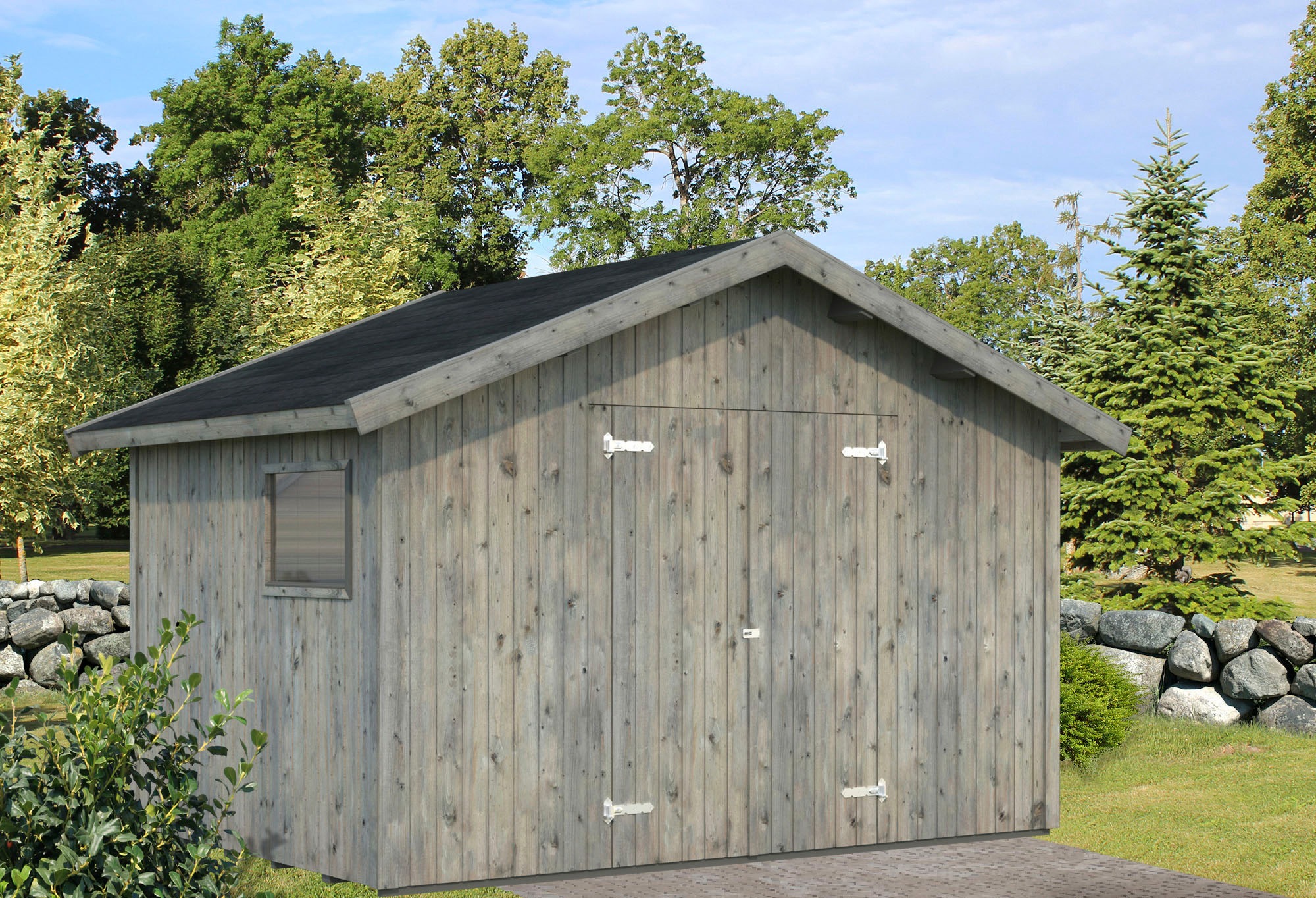 Palmako Gerätehaus »Nils«, grau