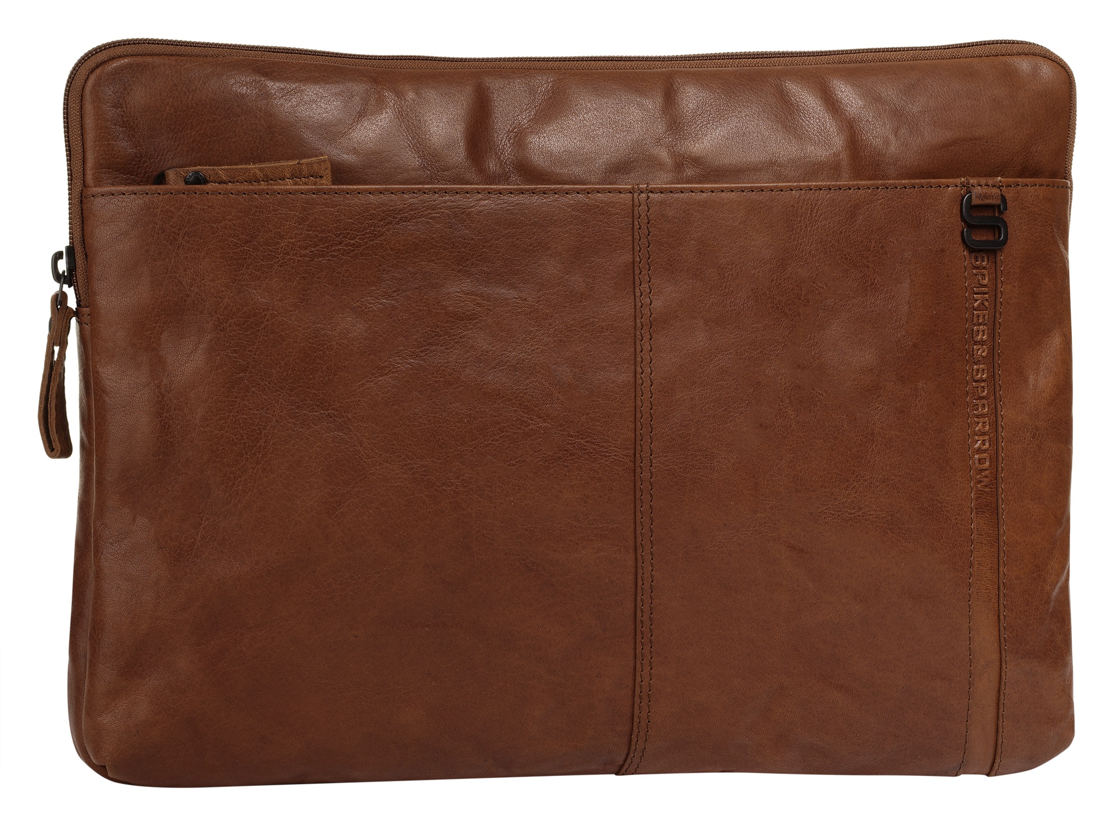 Spikes & Sparrow Dokumententasche "SPIKES & SPARROW Herren, Damen LAPTOP SLEEVE echt Leder" echt Leder