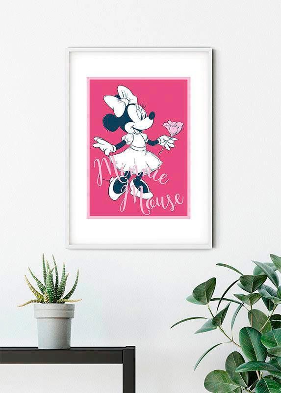 Komar Poster »Minnie Mouse Girlie«, Disney, (1 St.), Kinderzimmer, Schlafzimmer, Wohnzimmer