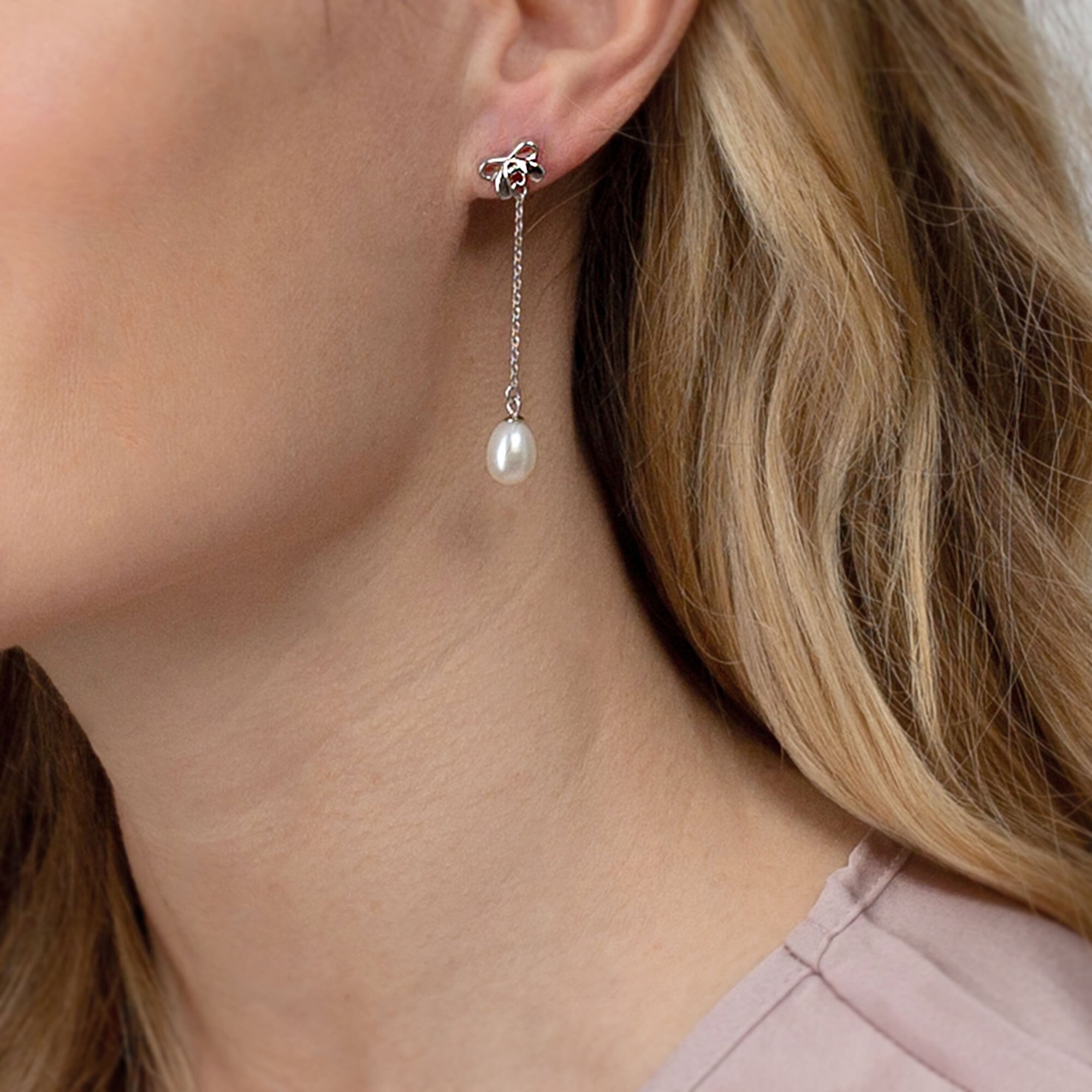 AILORIA Perlenohrringe »Ohrstecker MIYABI«