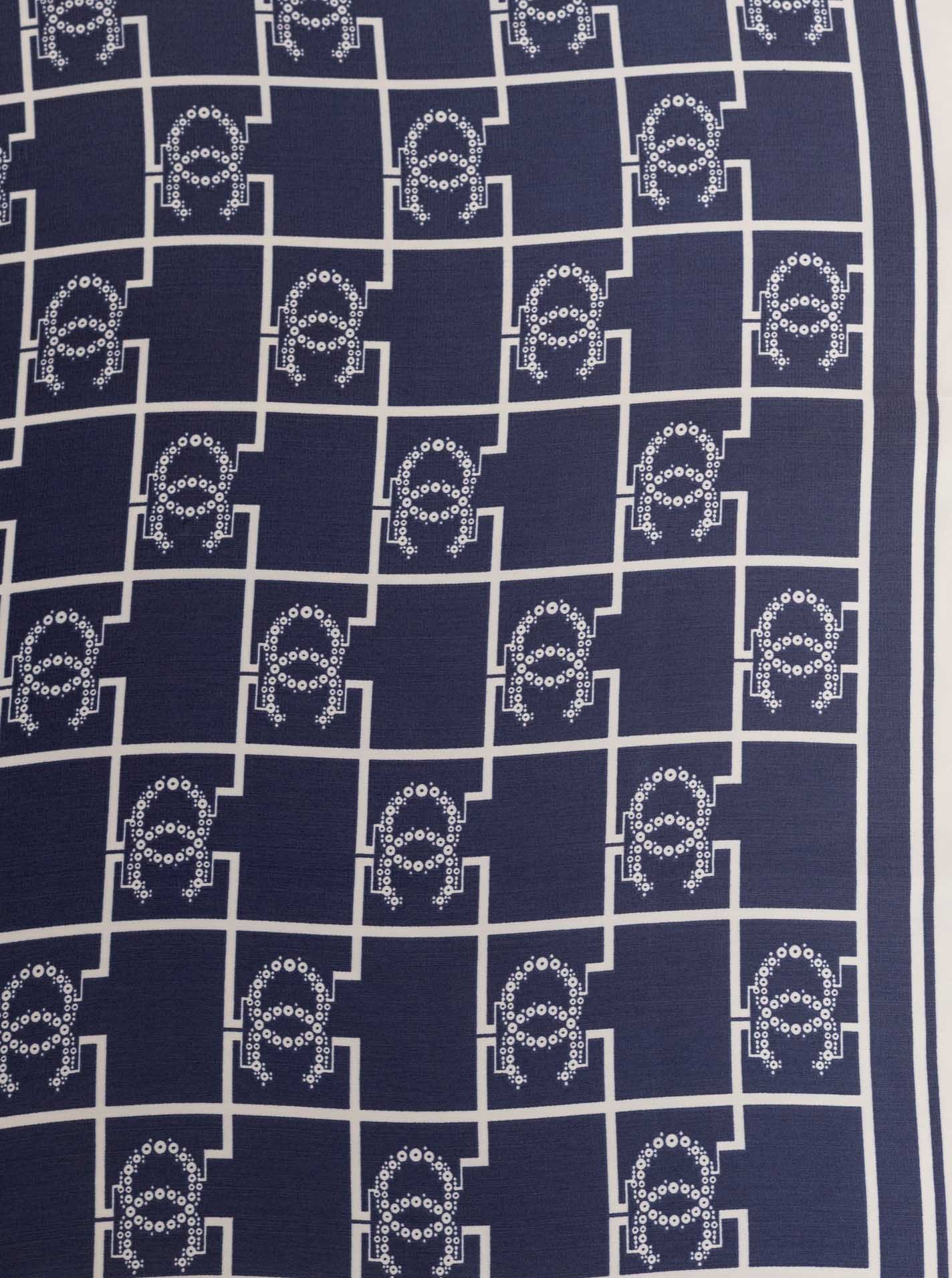 Zwillingsherz Nickituch »"Luxury"« geometrisches Muster, glänzende Oberfläche