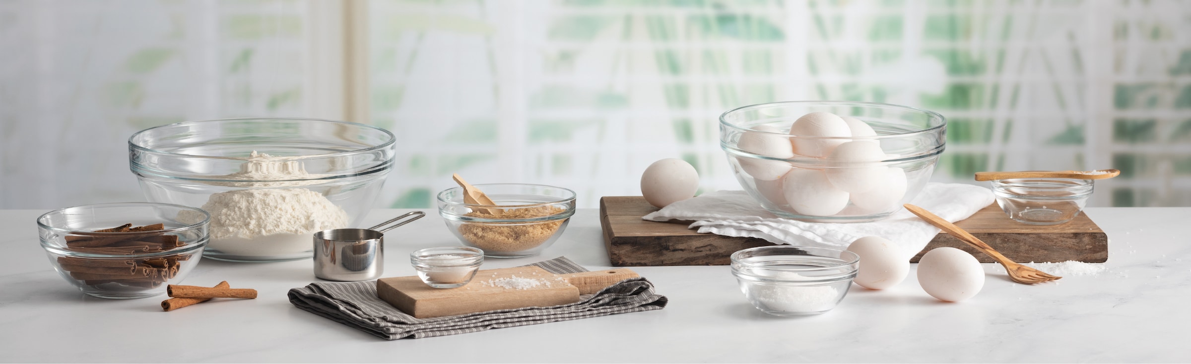 van Well Schale »Chefs, 6 Stück« 6 aus Glas stapelbar, spülmaschinen- und mikrowellengeeignet