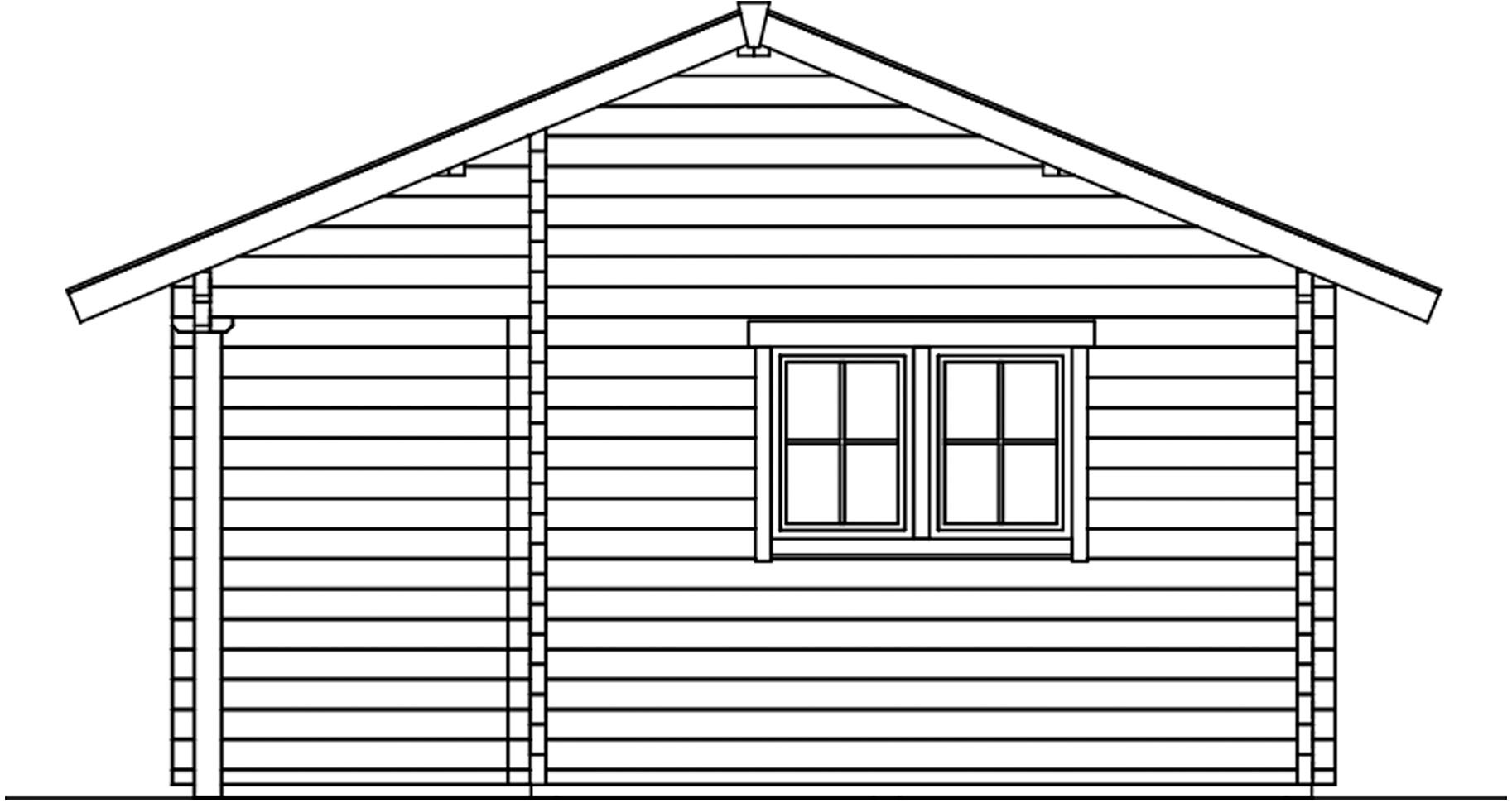 Skanholz Gartenhaus »Ontario«