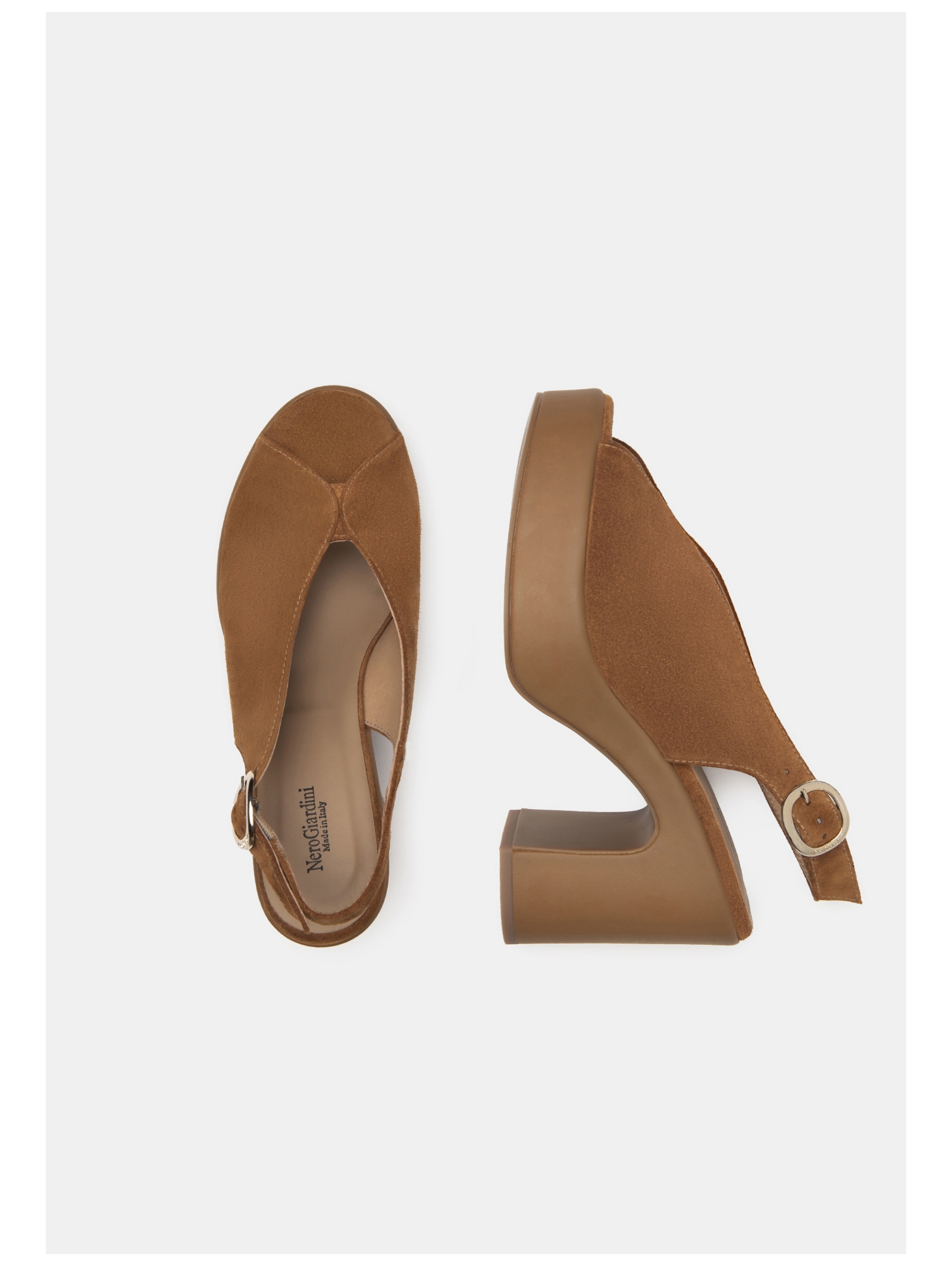 Nero Giardini Peeptoepumps »Nero Giardini Pumps Veloursleder«