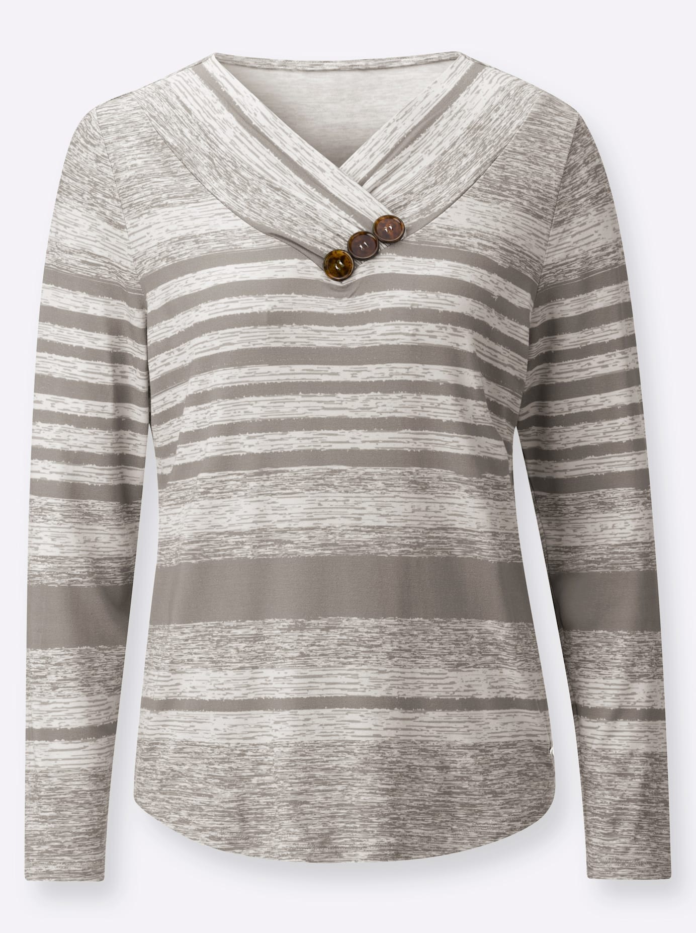 Thumbnail - Casual Looks Langarmshirt "V-Shirt" 1 tlg. tlg.