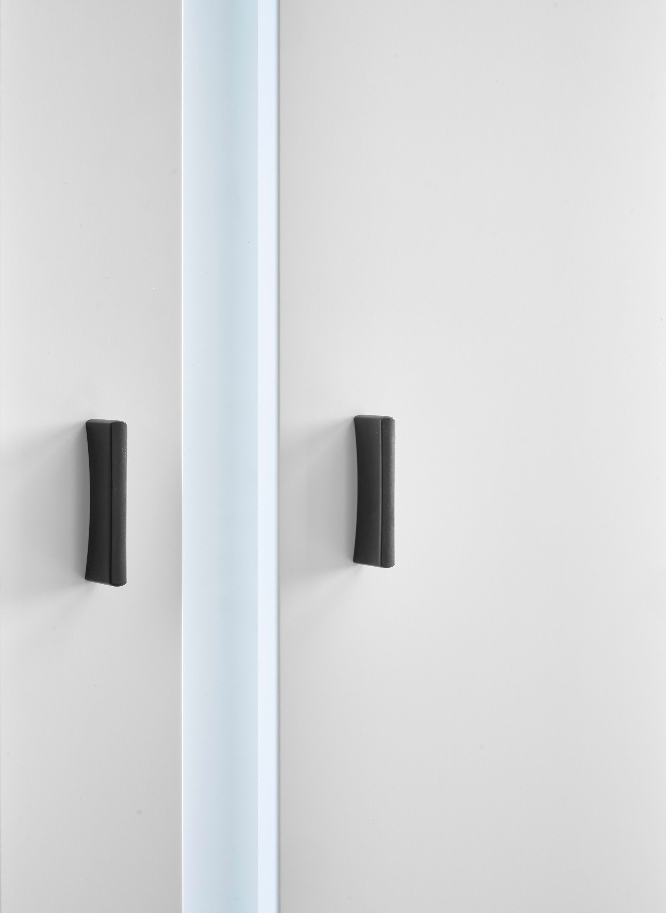 INOSIGN Wohnwand »LONG ISLAND«, (Set, 3 St.), in moderner Trendfarbe,inklusive senkrechter Beleuchtung,Breite 290 cm