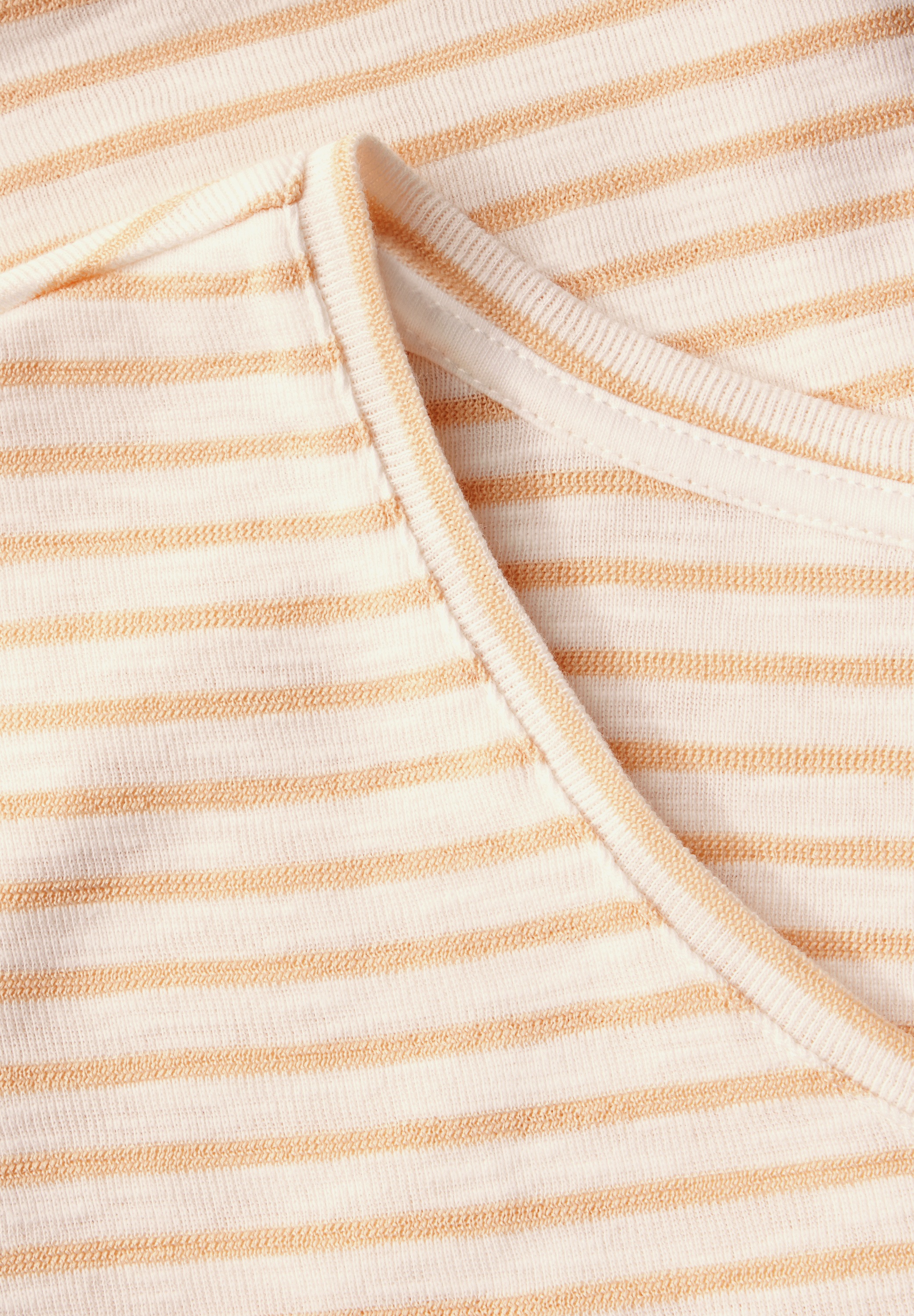 STREET ONE STUDIO Rundhalsshirt, mit Rundhalsausschnitt