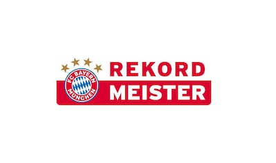 Wandtattoo »Rekordmeister Bayern München«, (1 St.)