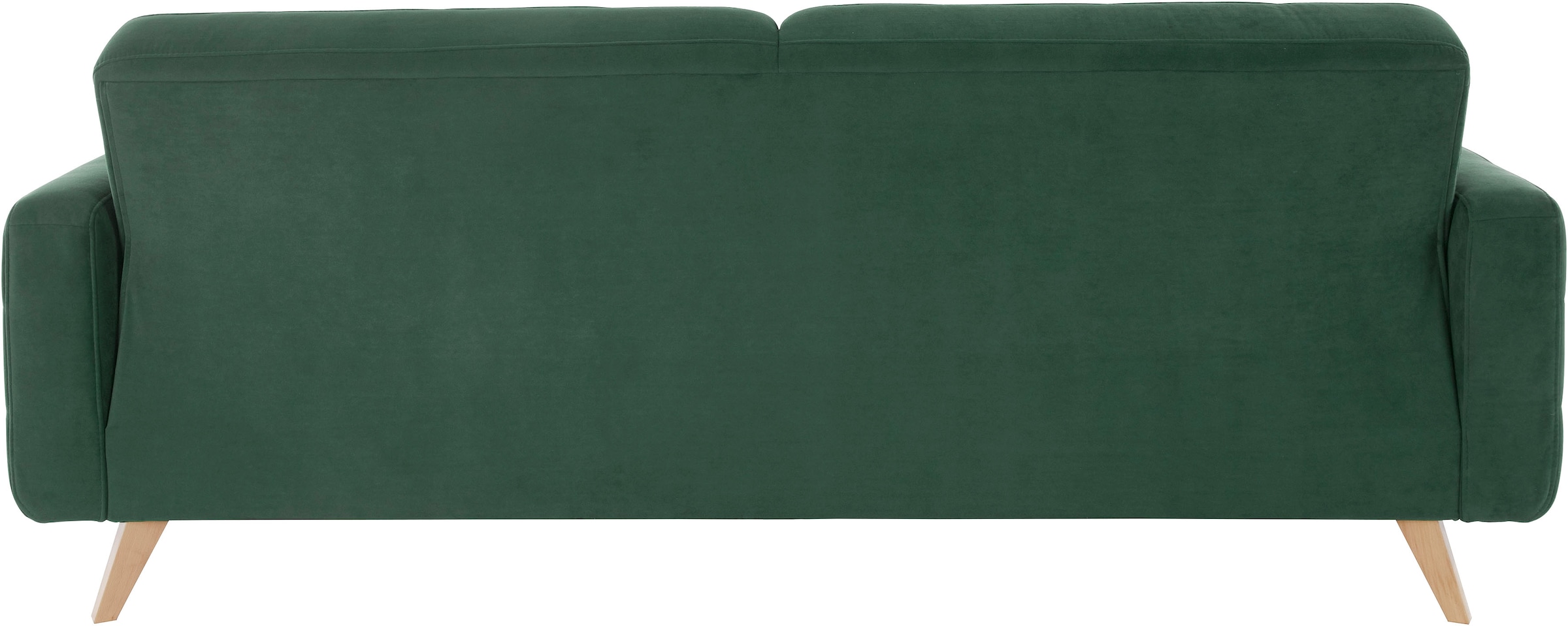 exxpo - sofa fashion 3-Sitzer »Nappa, kompakt und komfortabel, bequem, zeitloses Design, L-Form«, tolle Detailverarbeitung