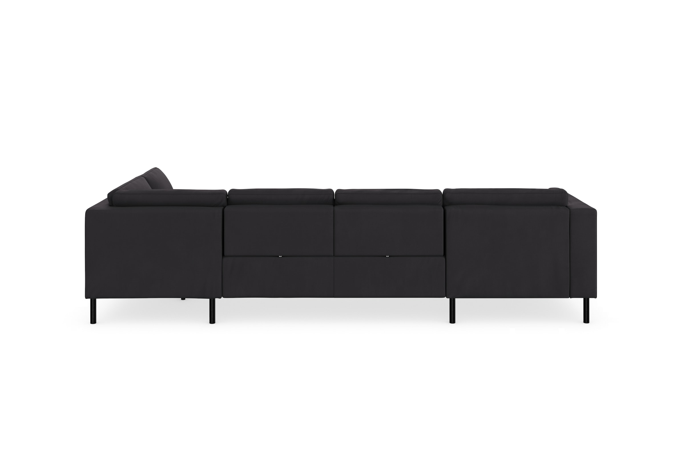 sit&more Wohnlandschaft »Lindholm U-Form«, mit Sitztiefenverstellung und Federkern