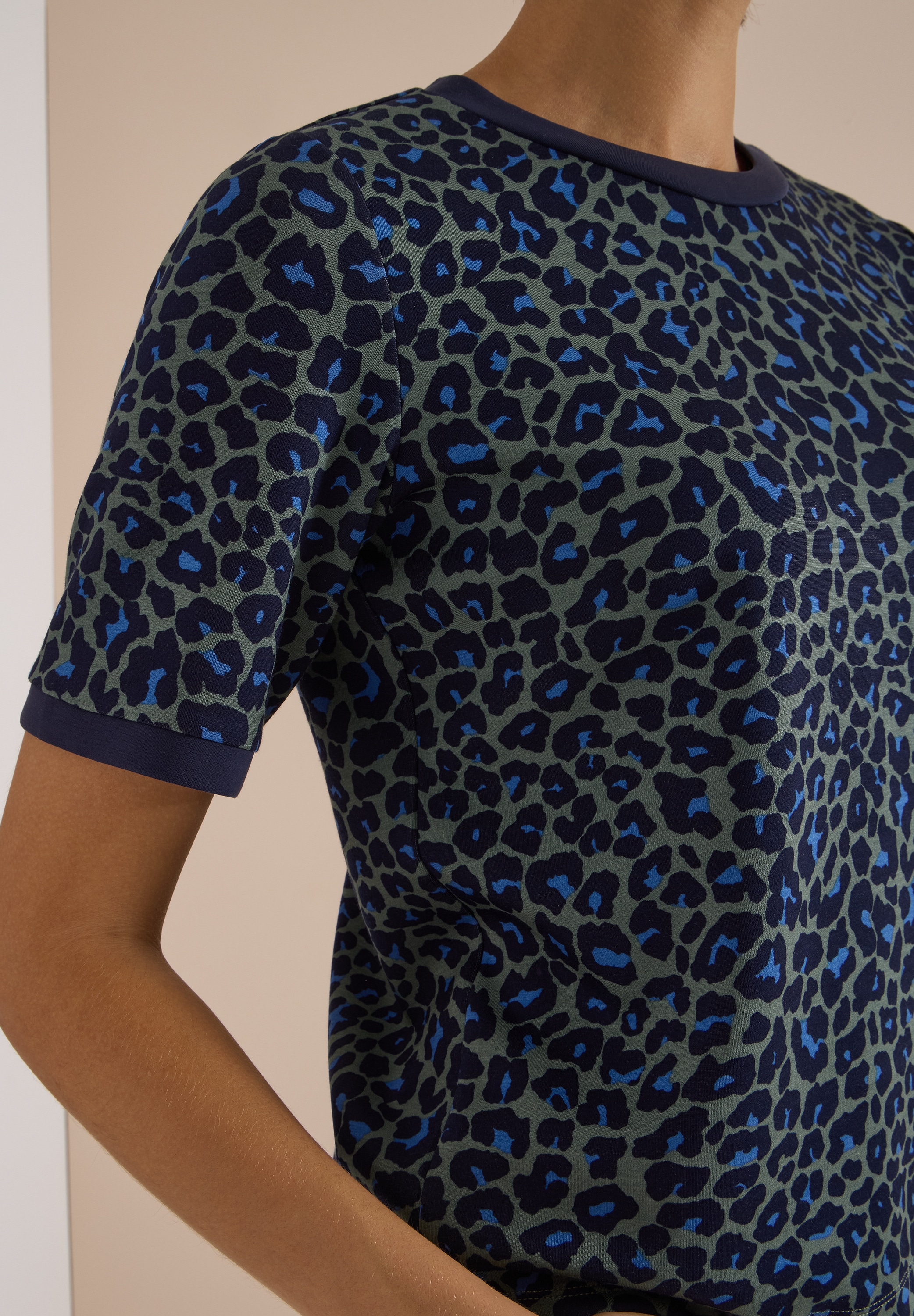 Cecil Sweater , Sommershirt / Rundhals / Animal-Print
