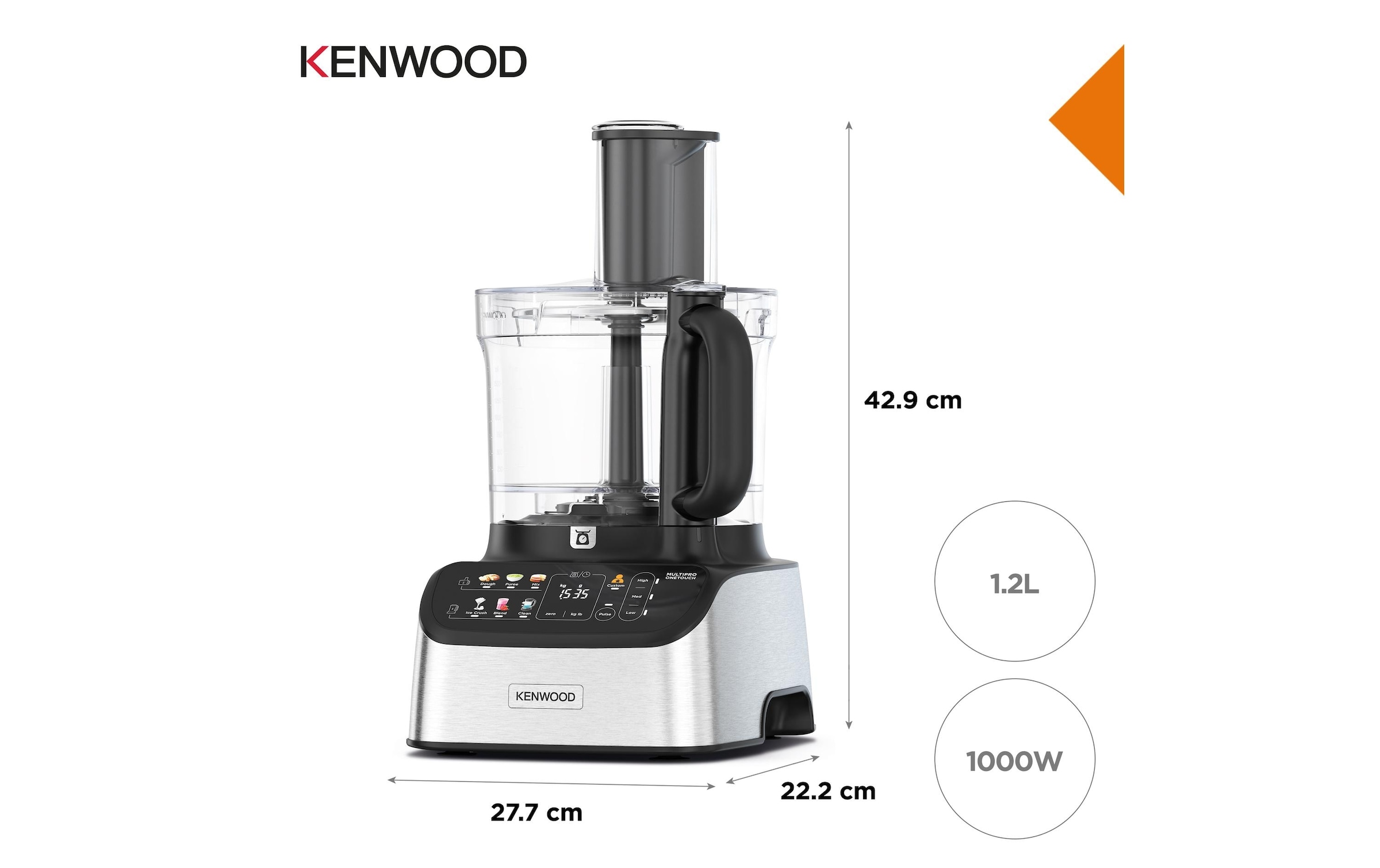 Kenwood Küchenmaschine »MultiPro One Touch FDM73.850SS«
