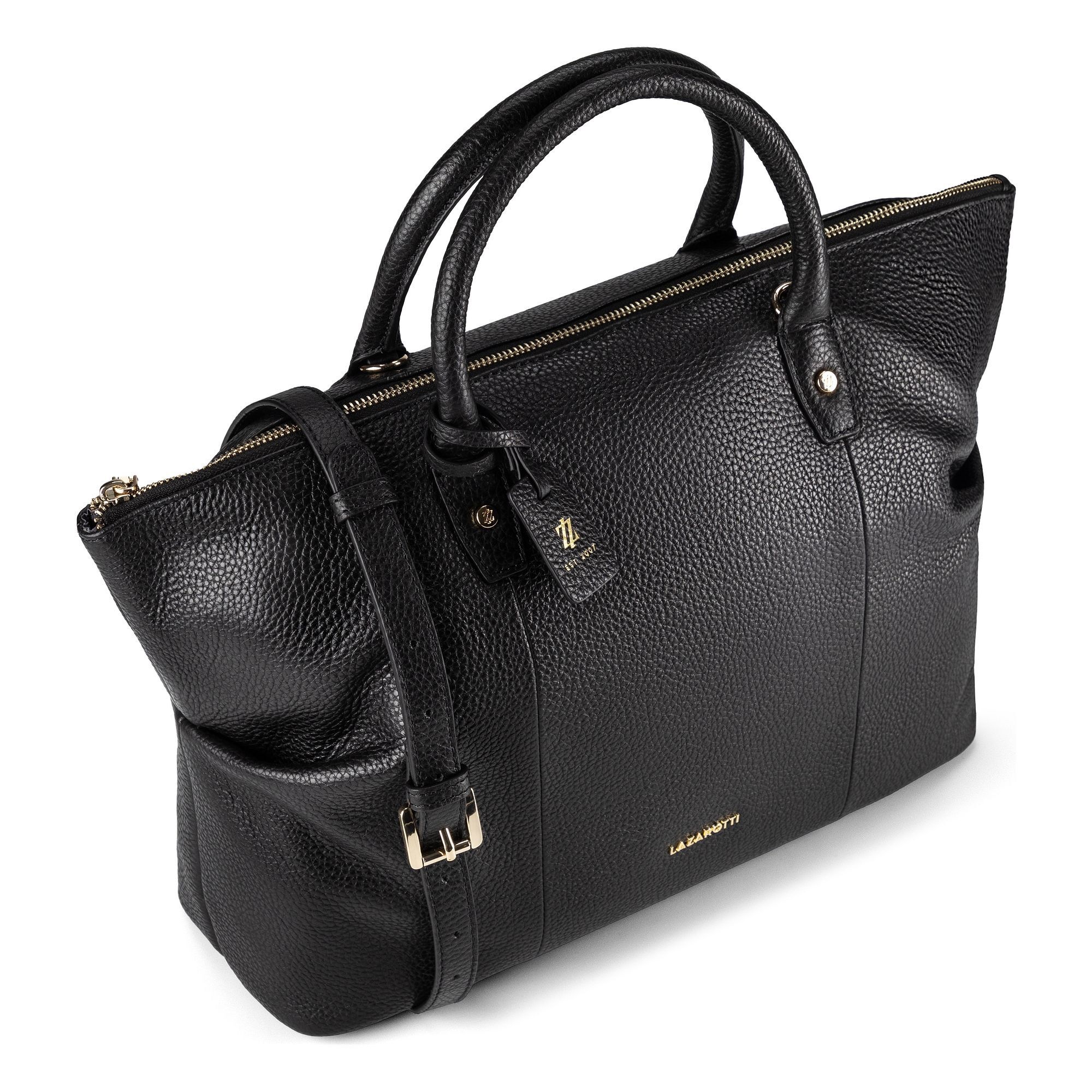 Lazarotti Shopper »Bologna Leather Shopper Tasche Leder 36 cm«