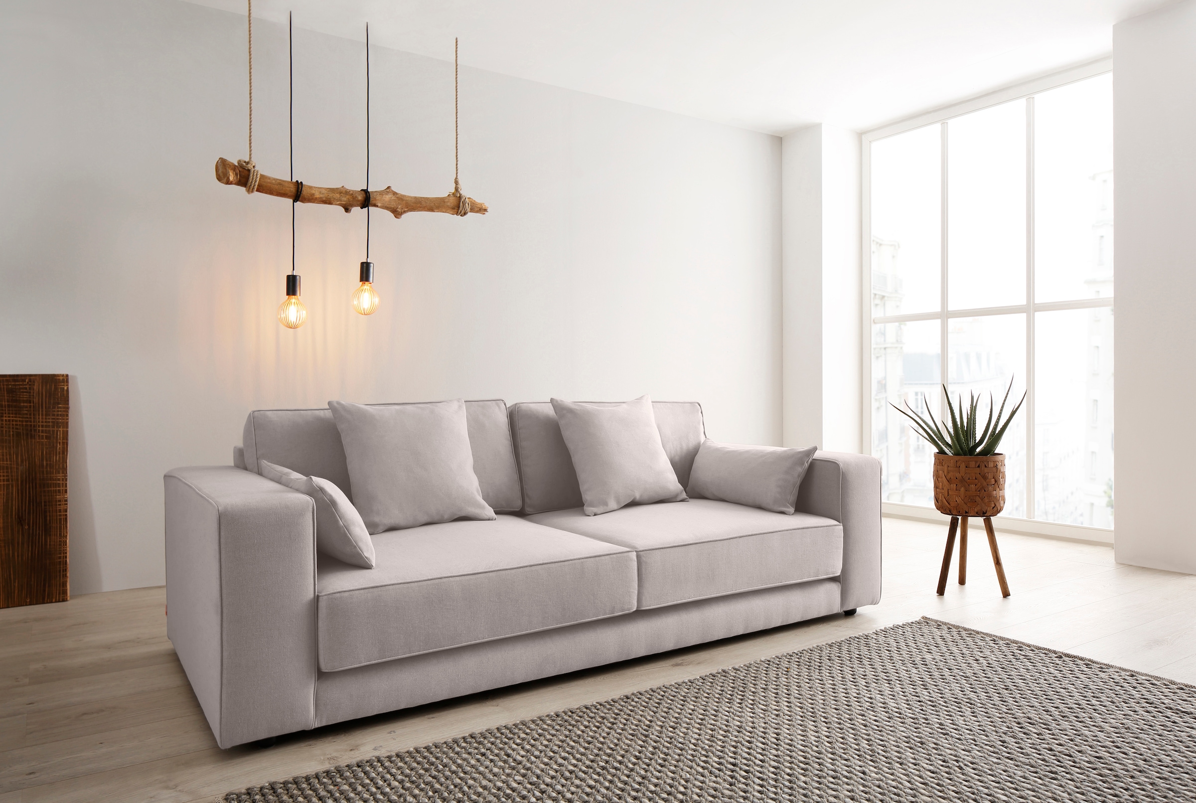 OTTO products 2-Sitzer "Grenette", Modulsofa, im Baumwoll-/Leinenmix oder a günstig online kaufen