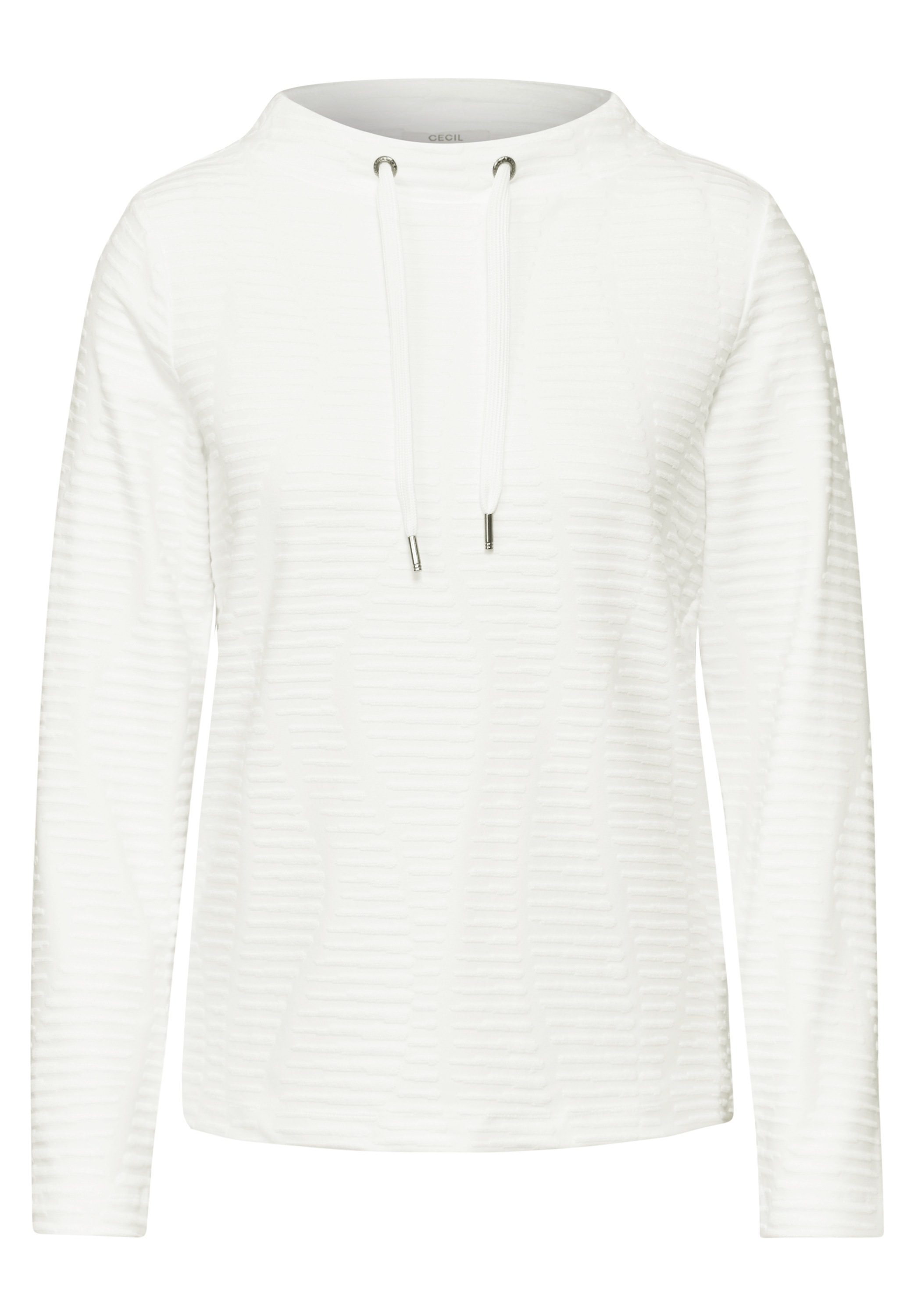 Cecil Langarmshirt, aus strecthigem Viskosematerial