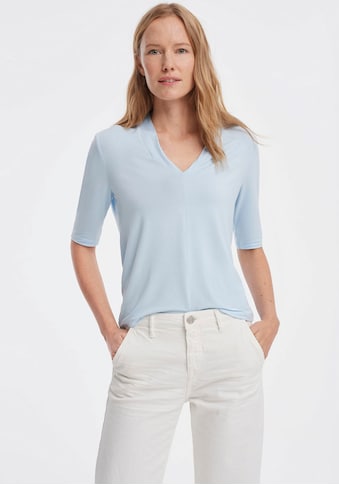 OPUS V-Shirt »Sadja«, mit feminin gerundetem V-Neck kaufen