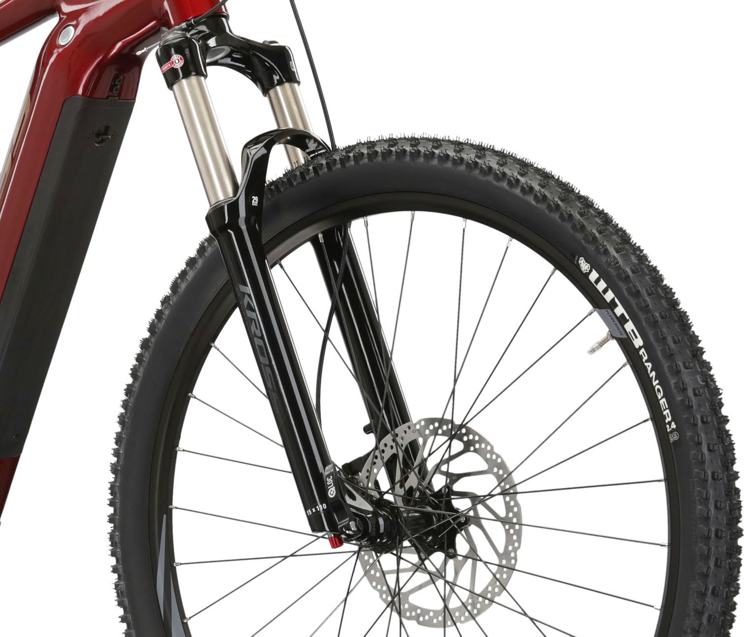 Kross E-Bike »E-MTB Level Boost 2.0 29 Zoll rot«, 11 Gang, Shimano, DEORE M5100, Mittelmotor 250 W