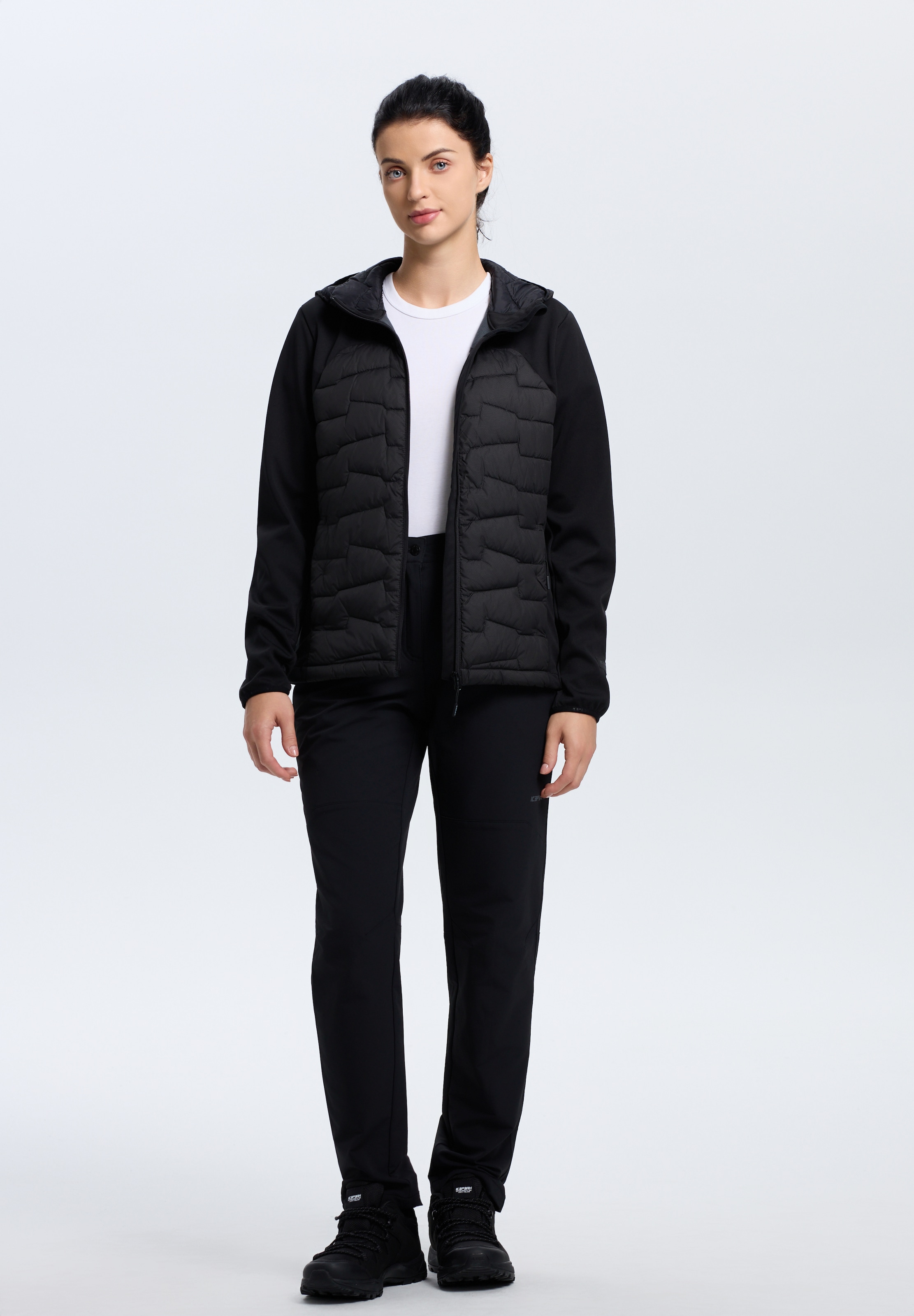 Icepeak Softshelljacke »BURLISON« für Erwachsene, wasserabweisend, atmungsaktiv, Wassersäule 10000