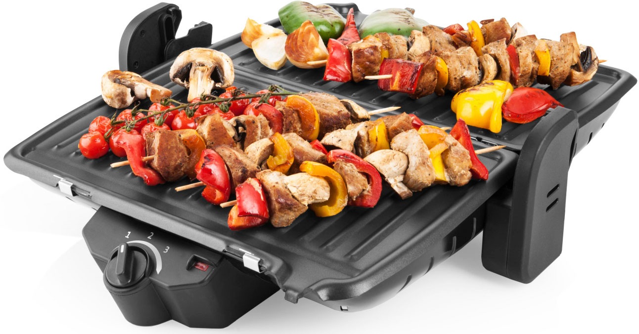 eta Kontaktgrill »Livero, ETA415590000«, 1600 W, mit 1600 Watt und Metallverarbeitung