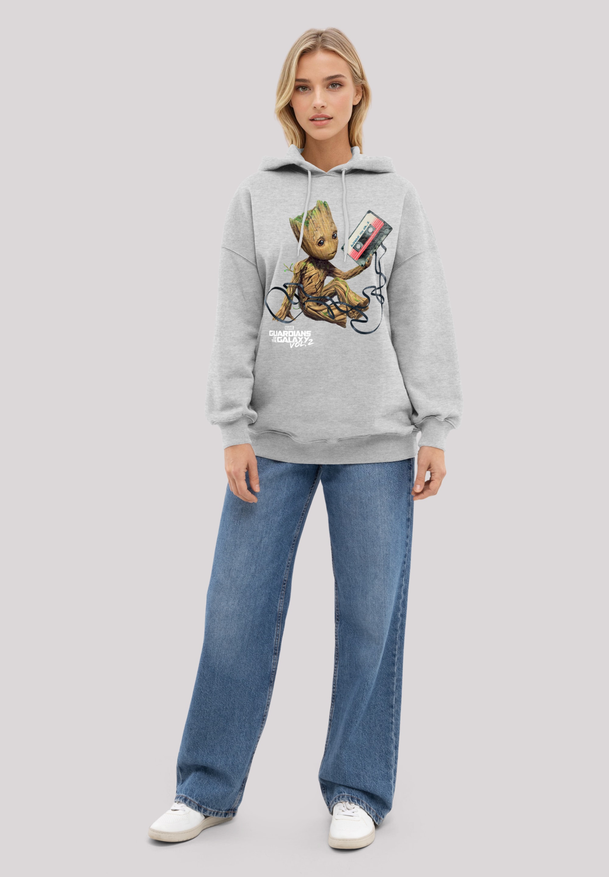 F4NT4STIC Kapuzenpullover »Marvel Guardians Of The Galaxy Vol2 Groot Tape«, Premium Qualität
