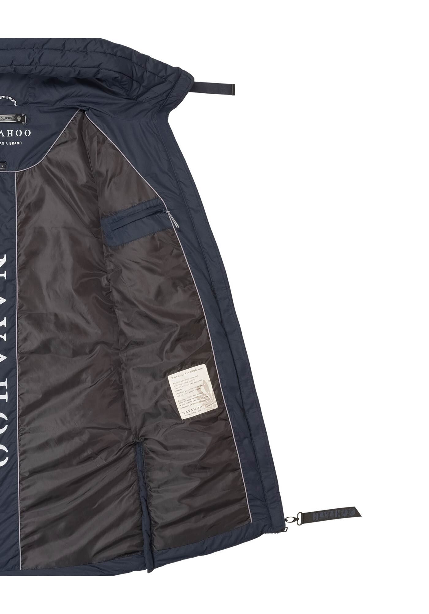 Navahoo Winterjacke »Mondmaedchen« Extra langer Schnitt mit seitlichen Belüftungsöffnungen