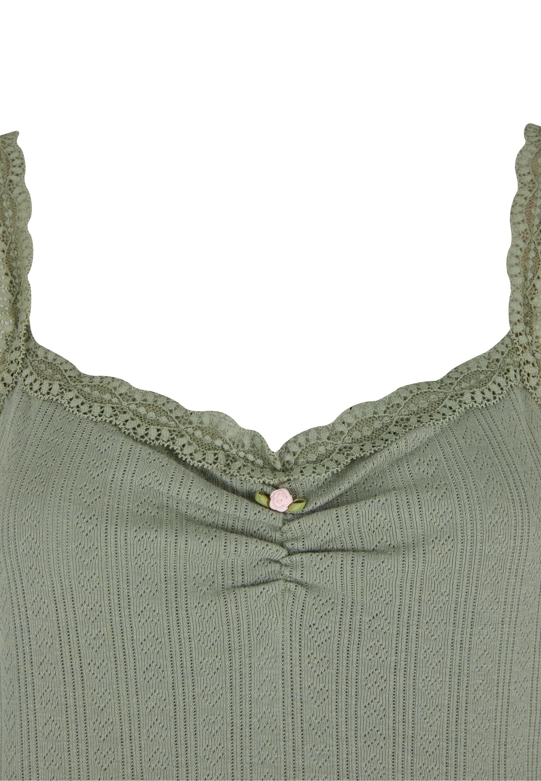 Karl Kani Muskelshirt »Karl Kani Woven Signature Pointelle Top«, (1 tlg.)