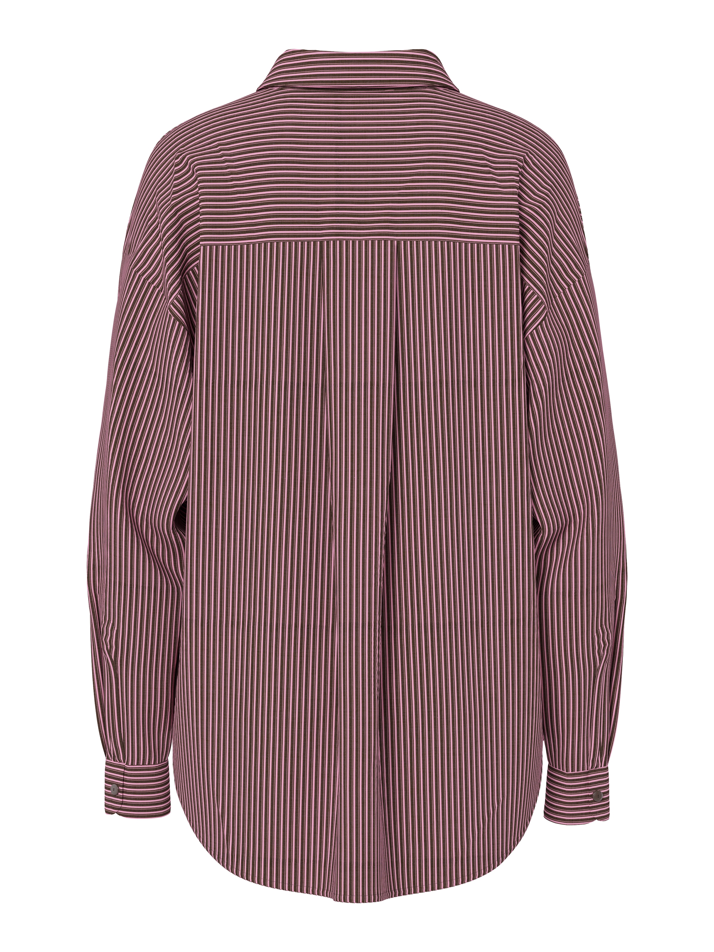 pieces Hemdbluse »PCEMMY LS LOOSE SHIRT WVN NOOS« Materialmix, loose fit