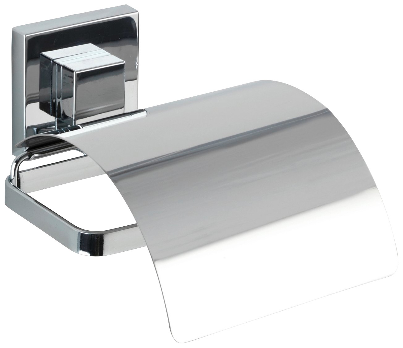 WENKO Badaccessoire-Set "Vacuum-Loc Quadro" WC-Garnitur,Toilettenpapierhalt günstig online kaufen