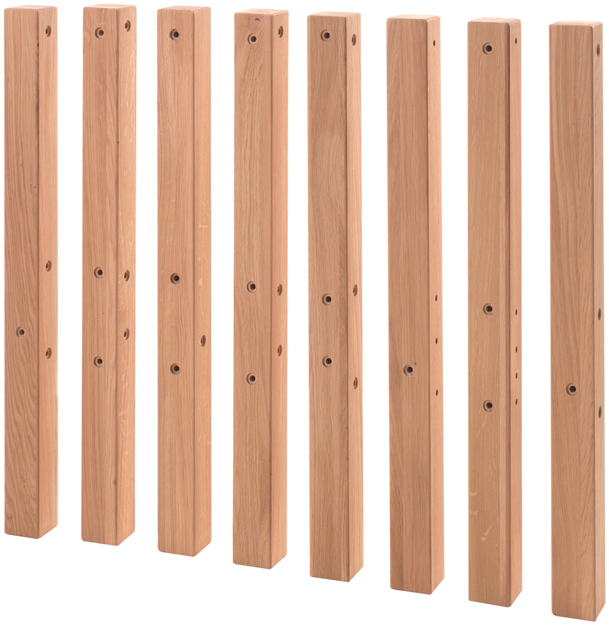 Home affaire Etagenbett »Forrest, rückbaubar zu 2 Einzelbetten, Made in Europe«, (B/H/T ca: 207,5x175,4x104,9 cm, wahlweise aus Eiche oder Buche), stabil und hochwertig gebaut, Ausf. geölt oder weiß
