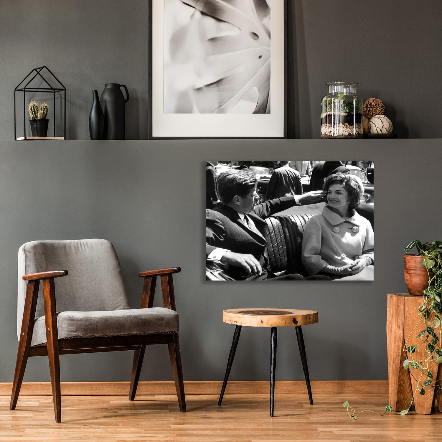 queence Acrylglasbild "John & Jackie" Film  Filmfiguren  Filmszene  Foto  F günstig online kaufen