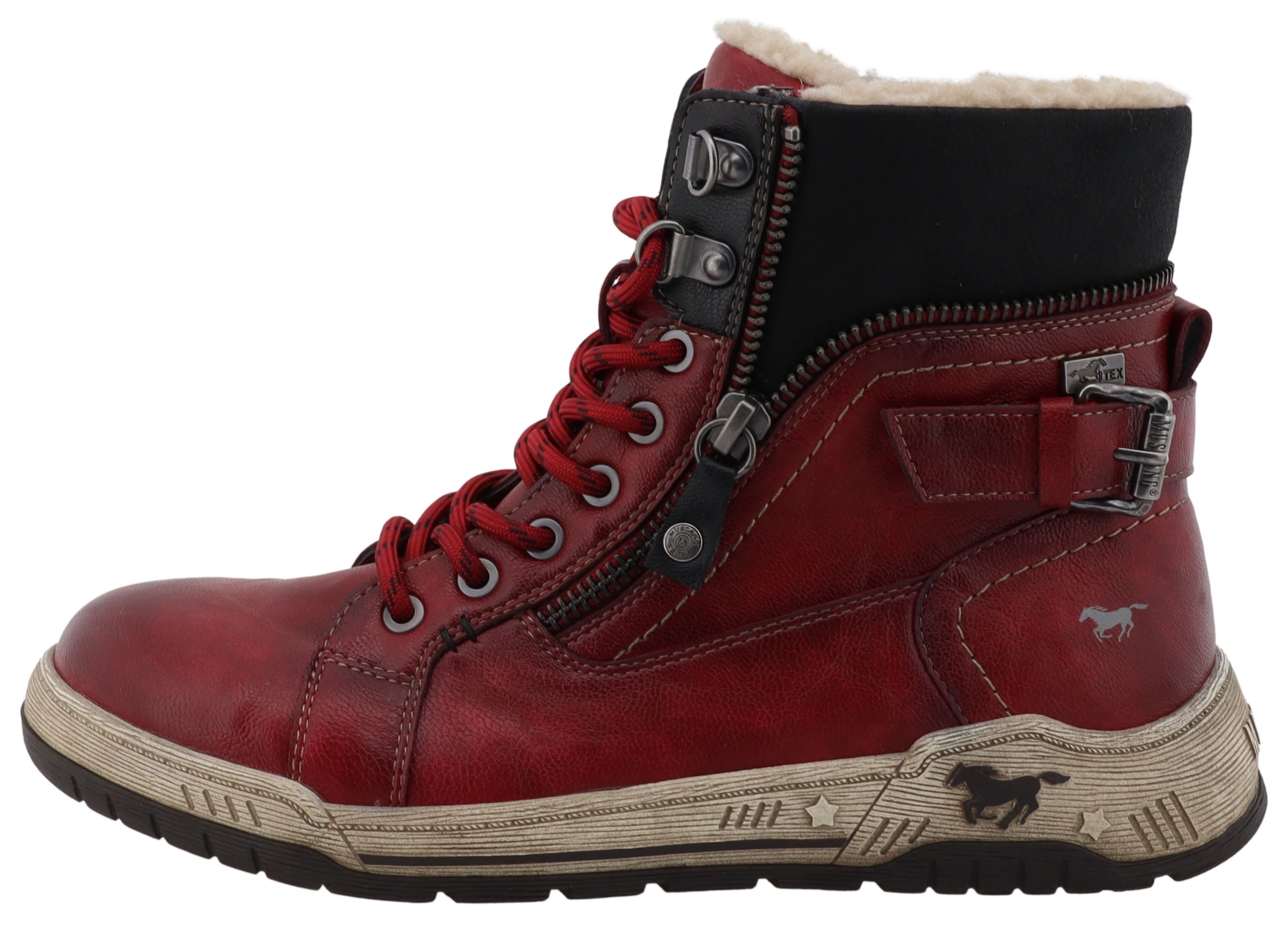 Mustang Shoes Winterboots »Ihana«  High Top Sneaker, Winterboots mit Warmfutter und TEX