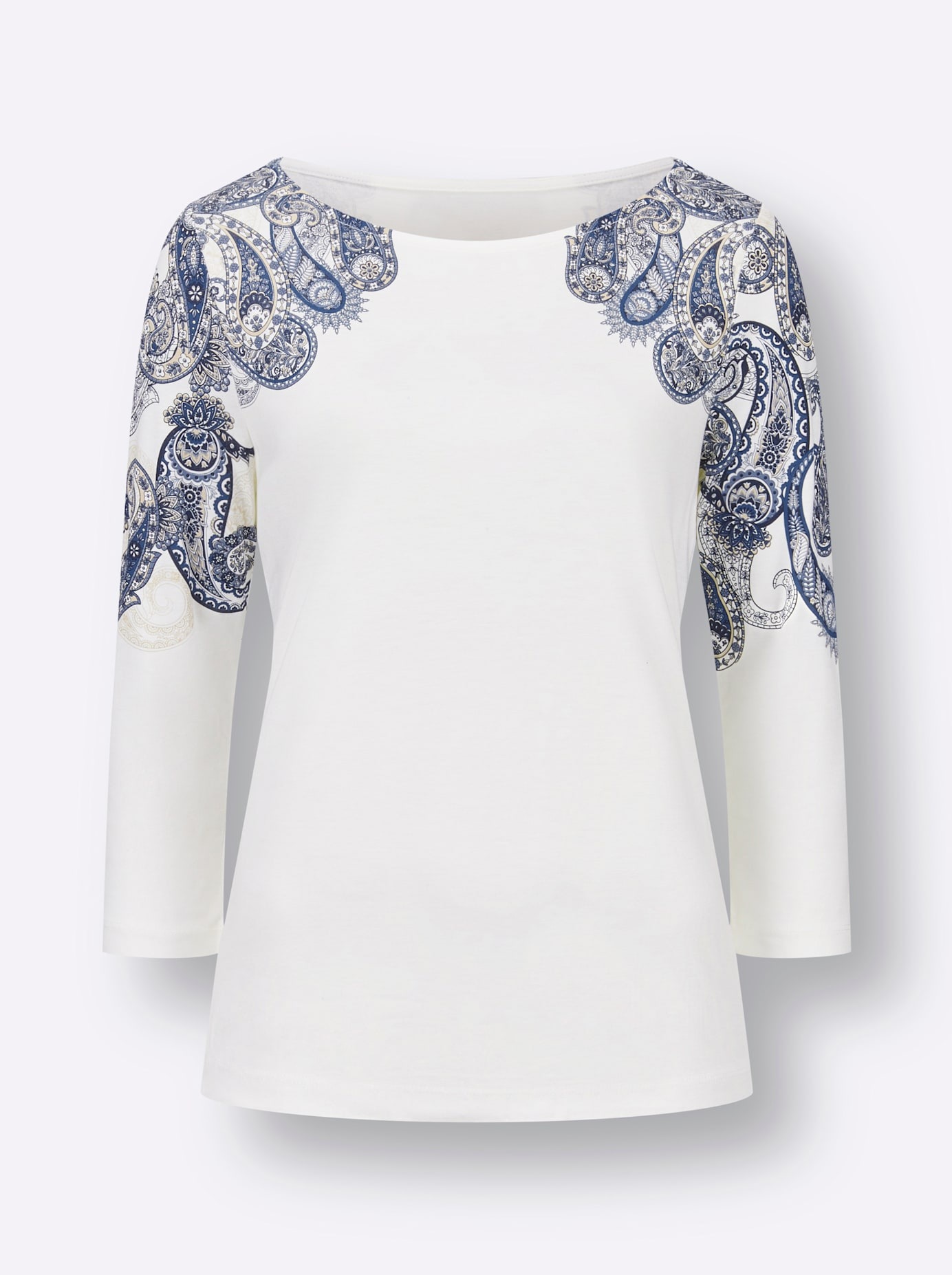 Creation L Shirt 3/4 Sleeve Blue 50 3