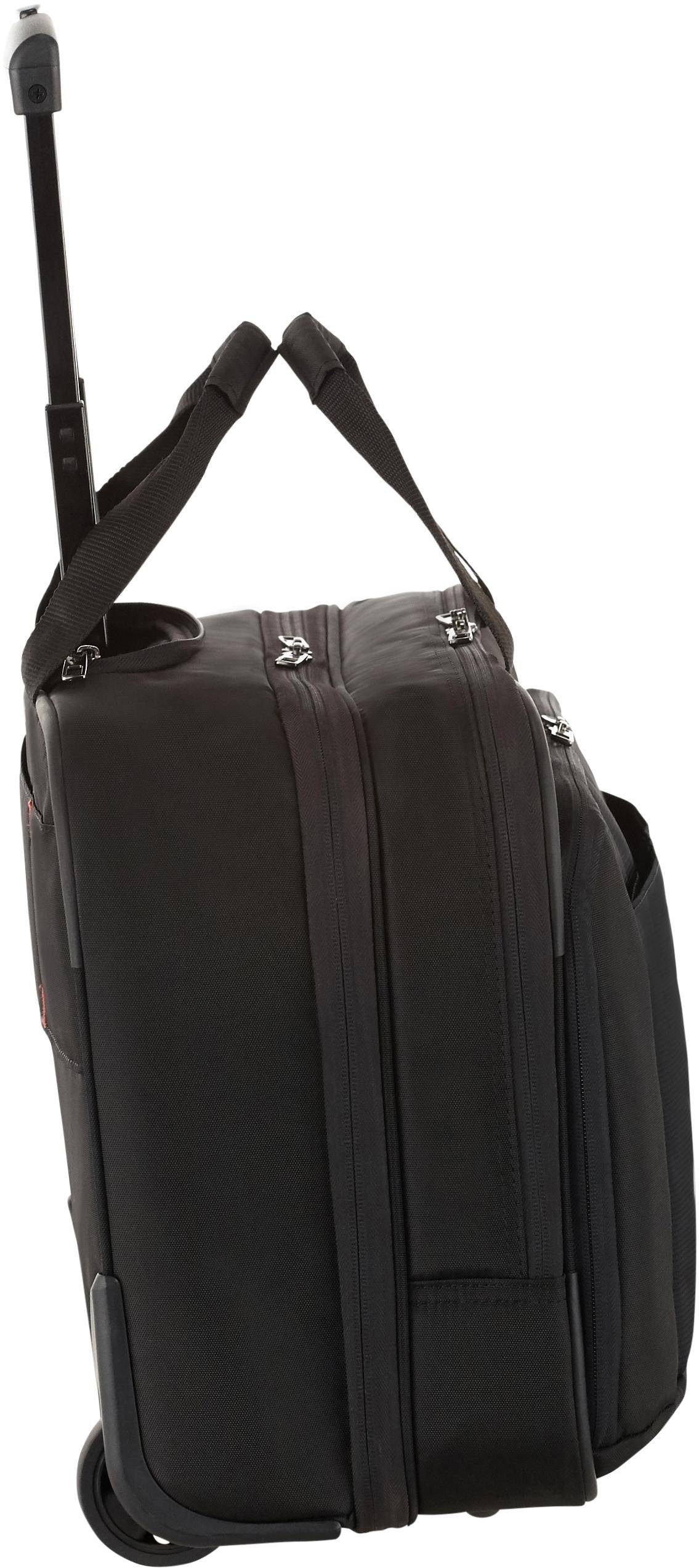 Samsonite Business-Trolley »Guardit 2.0 Rolling Tote 17.3, black«, 2 Rollen, Handgepäck Geschäfts-Reisekoffer mit 17,3 Zoll Laptopfach