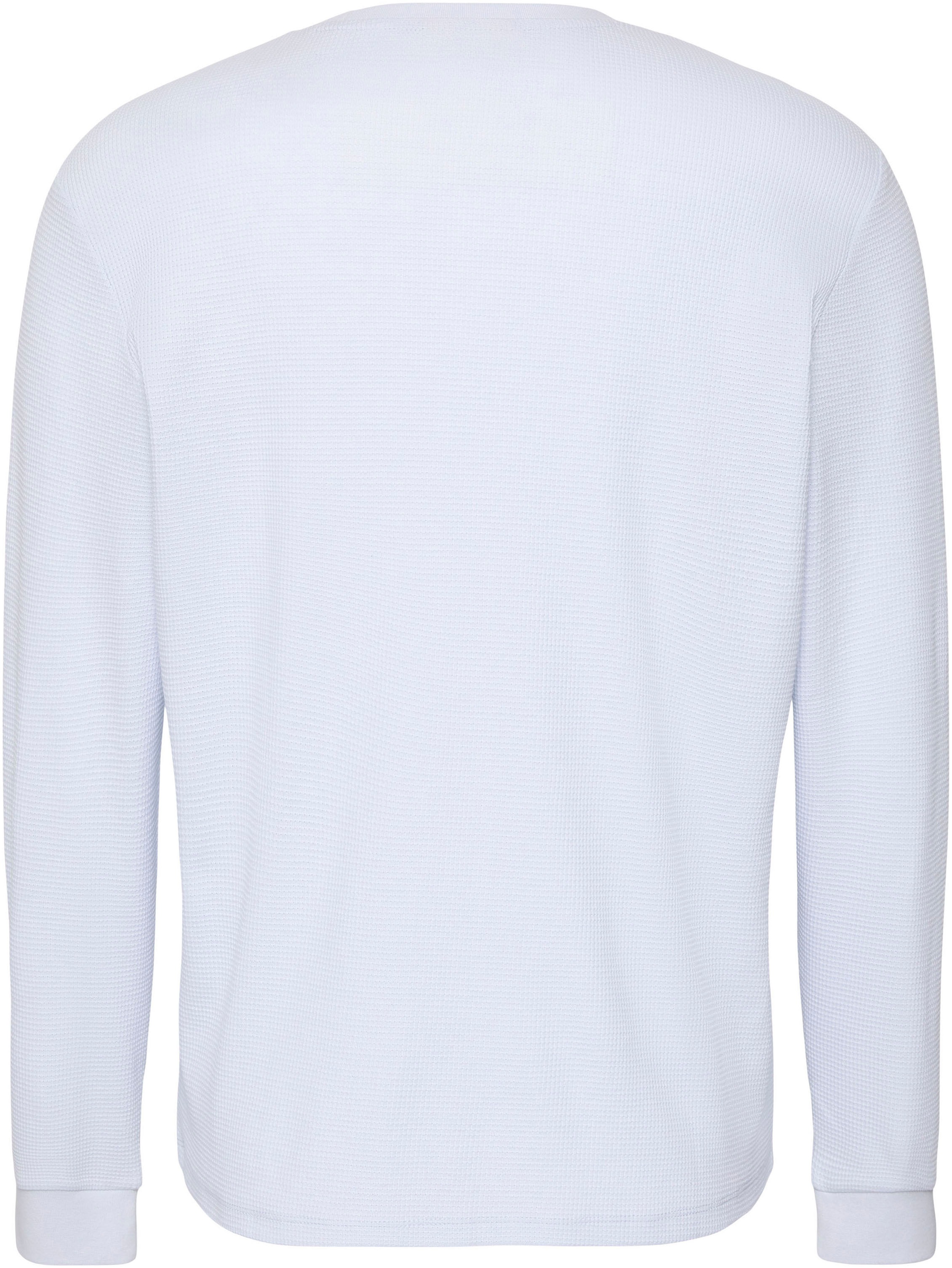Calvin Klein Jeans Langarmshirt "LS WAFFLE BADGE CREWNK TEE" Mit Rundhalsau günstig online kaufen