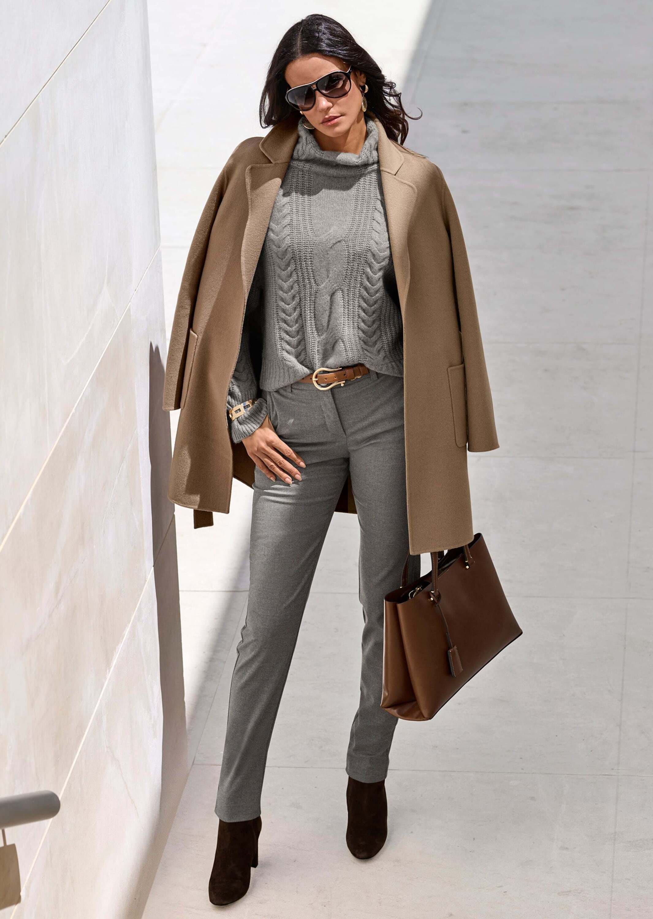 MADELEINE Stoffhose »Hose Schlanke Stretch-Hose mit Formbund«