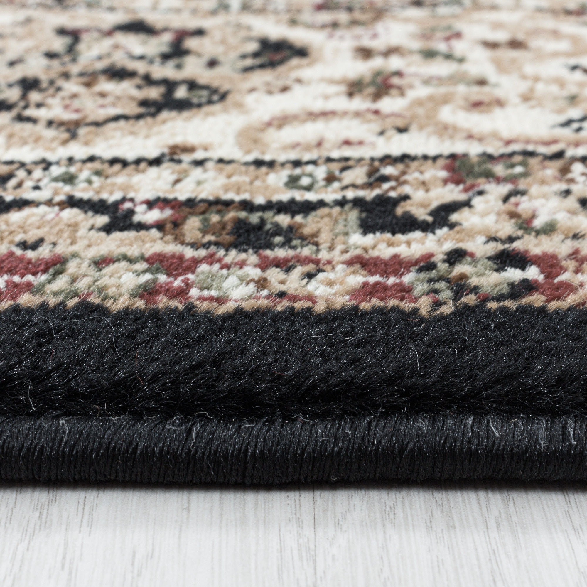 Ayyildiz Teppiche Teppich »KASHMIR 2608«, rechteckig, 10 mm Höhe, Orient Optik, pflegeleicht, robuster Kurzflor, Wohnzimmer