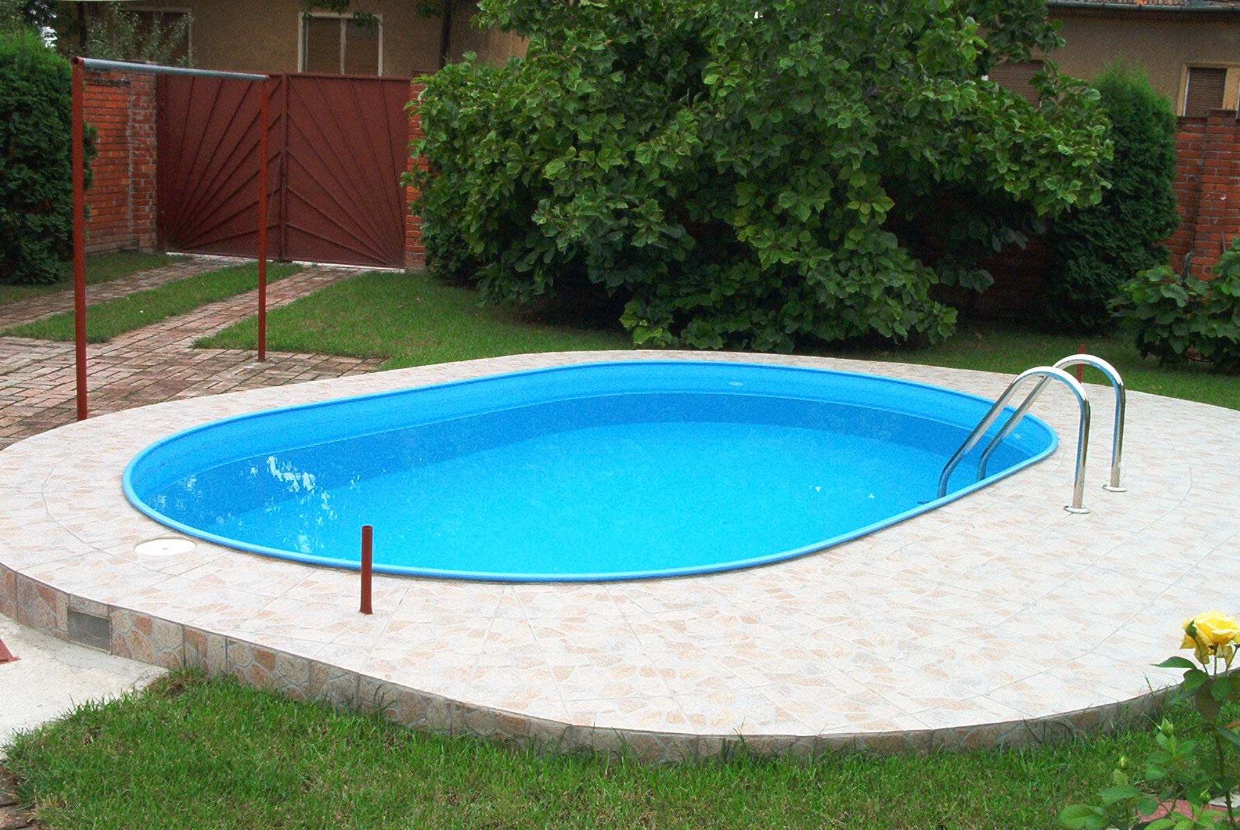 my POOL BWT Ovalpool "Premium", (Set, 2 tlg.), BxLxH: 400 x 800 x 135 cm