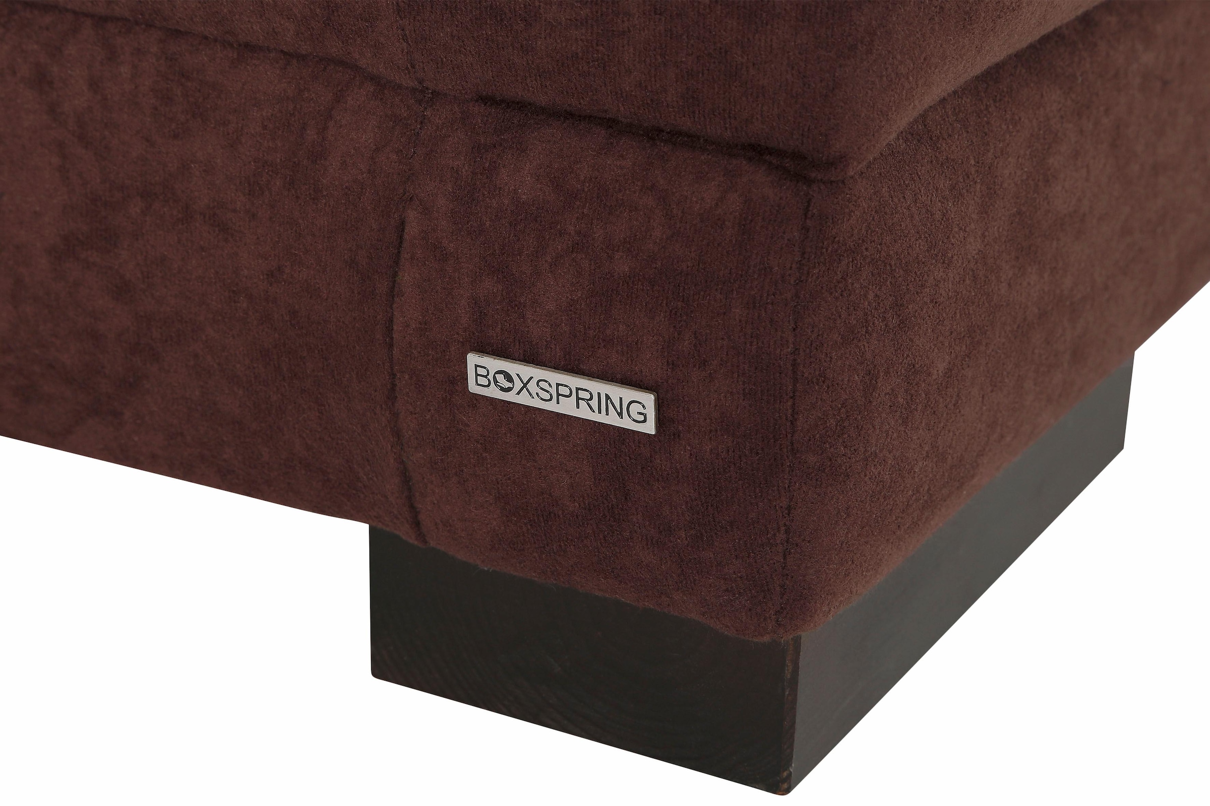 Home affaire Ecksofa »Telos L-Form«, mit Boxspring-Federung und in 3 Qualitäten