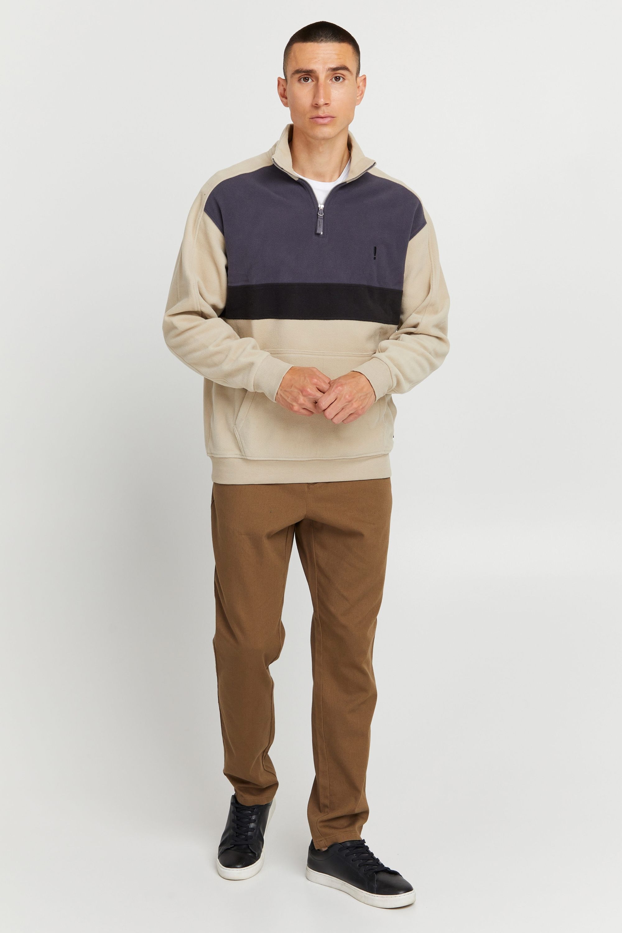 !Solid Sweater »Troyer SDCarl«