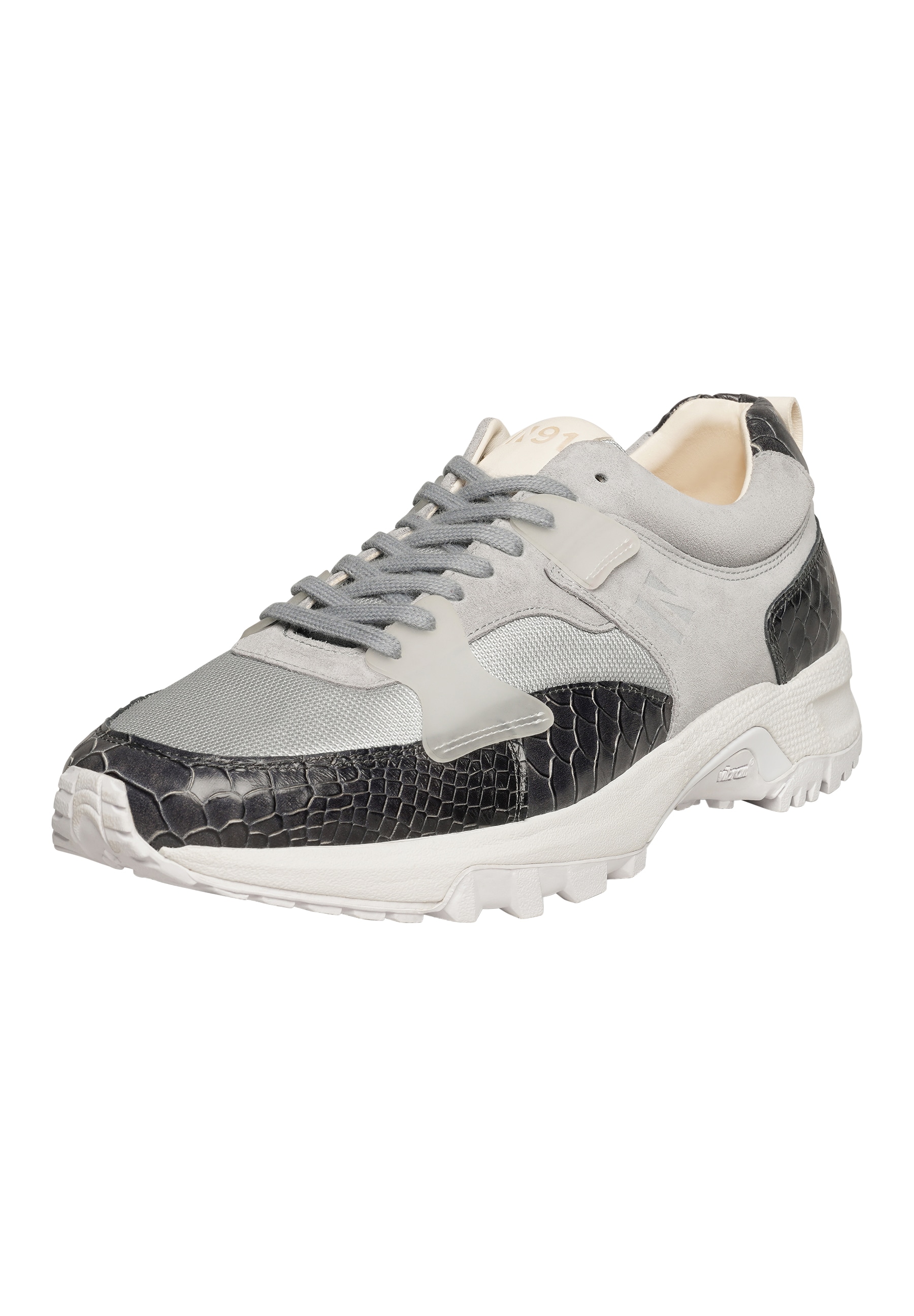 N91 Sneaker »Style Choice M LN Herrensneaker«, Turnschuh Leder handgefertigt, sportlicher Freizeitschuh Herren