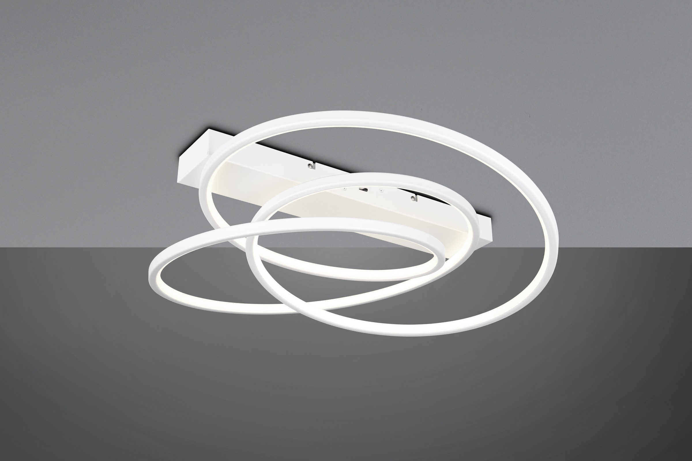 TRIO Leuchten LED Deckenleuchte »DARVIN, LED Deckenlampe 34W 4500 Lumen, dimmbar Lichtfarbe einstellbar«, 1 flammig, Leuchtmittel LED-Board | LED fest integriert, CCT 2300/3000/4000K warmweiß-kaltweiß, Deckenlampe Büro Wohnzimmer