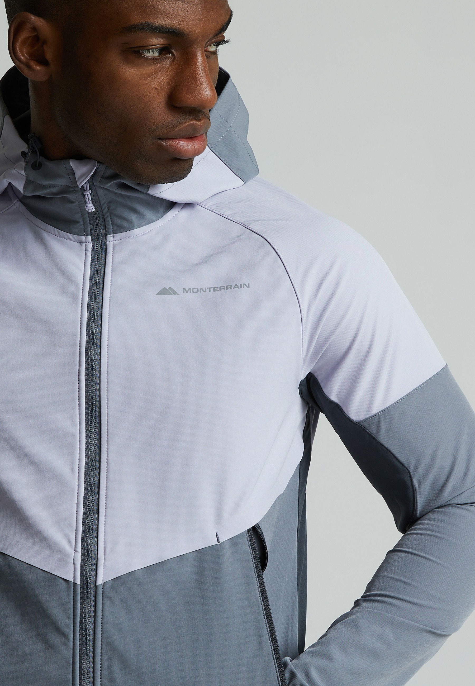 Monterrain Outdoorjacke »Monterrain VAULT WOVEN HOODY« 1 Stk. tlg. mit Kapuze