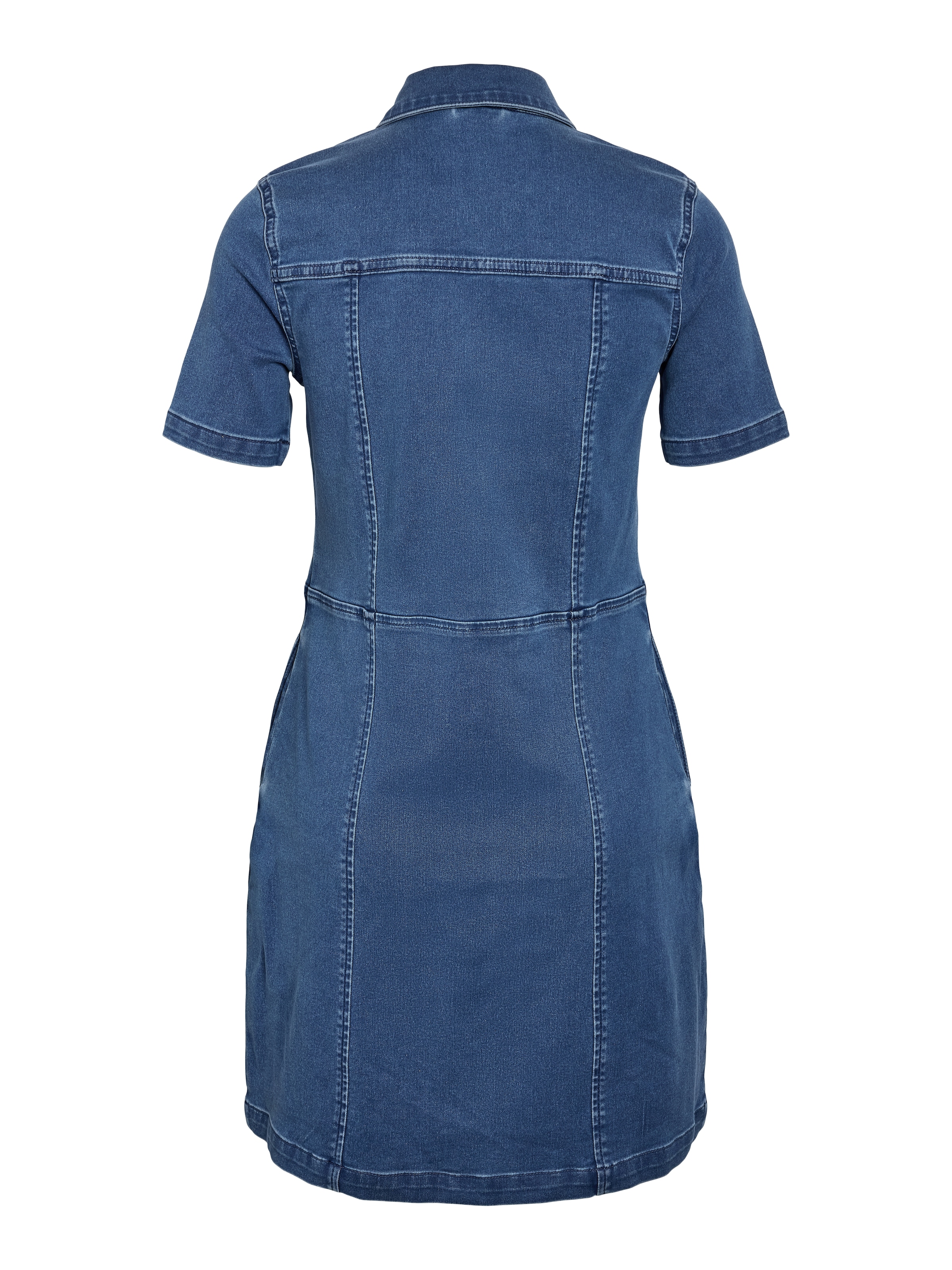 Noisy may Jeanskleid »NMNISA S/S SLIM DENIM DRESS VI534MB NOOS«