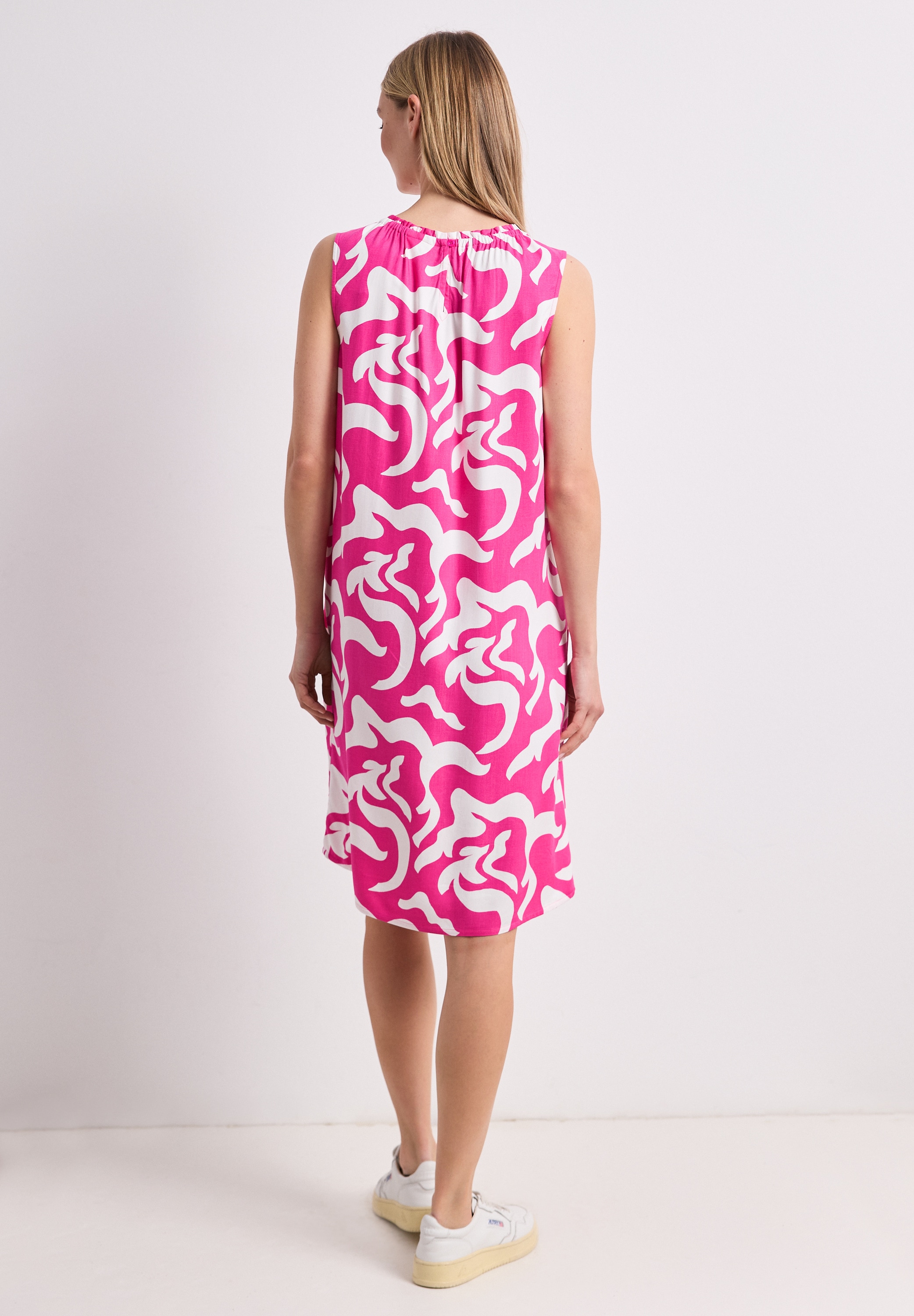 STREET ONE Midikleid Ohne Taschen aus Viskose