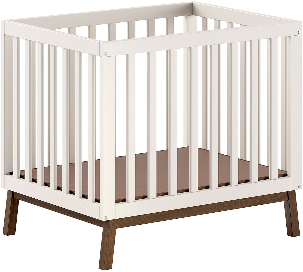 Vipack »Sezane, Spiel- und Kuschelfläche 75 x 95 cm, 3-fach höhenverstellbar« bis 15 kg Farbe Clay Absatz Nussbaumfarbig oder Kiefer massiv nussbaumfarbig