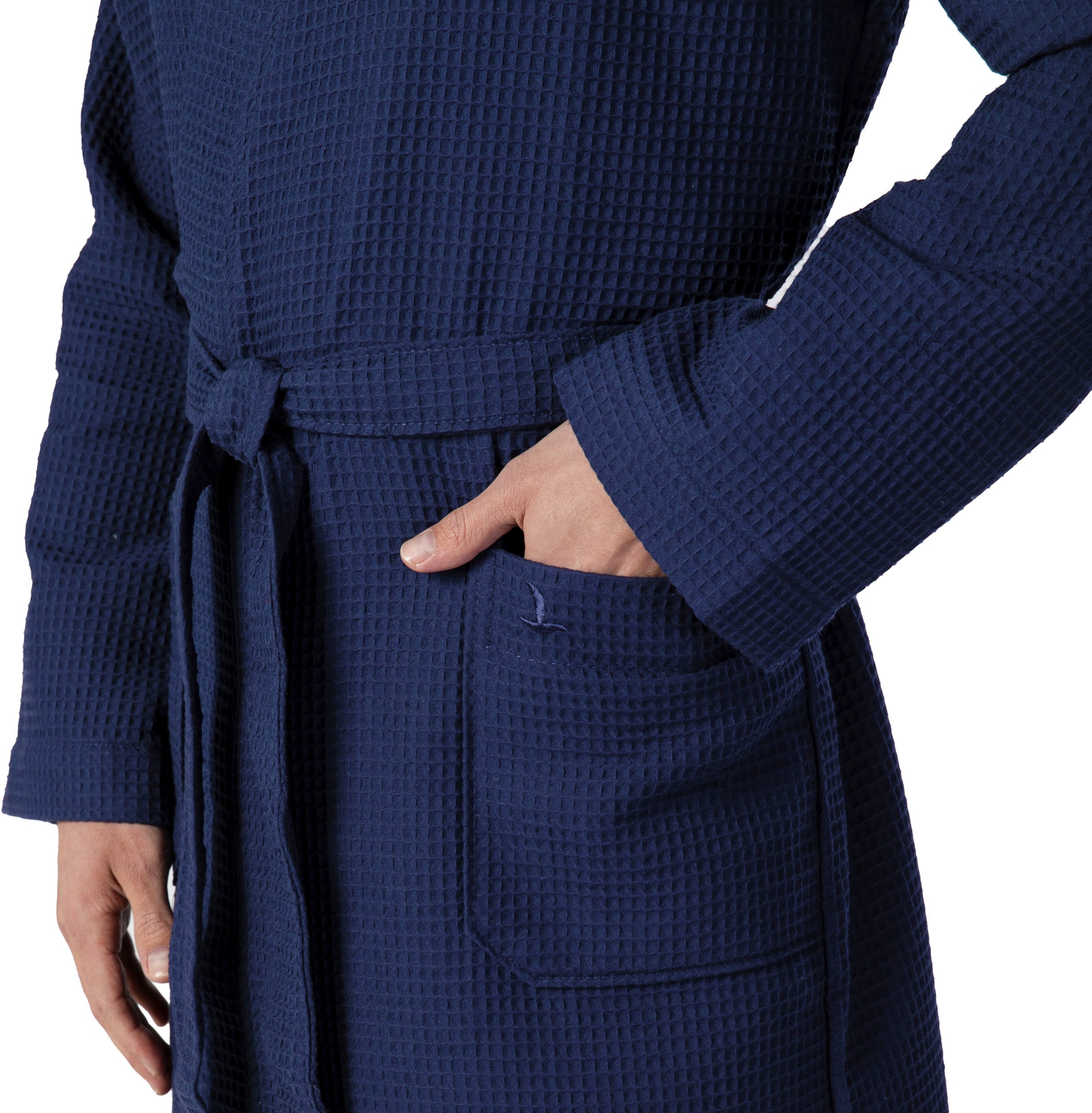 Möve Kimono »Homewear«, (1 St.), Piquée-Oberfläche BAUR 